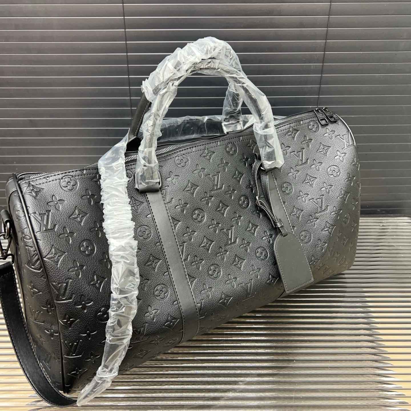Louis Vuitton KEEPALL Embossed Travel Bag