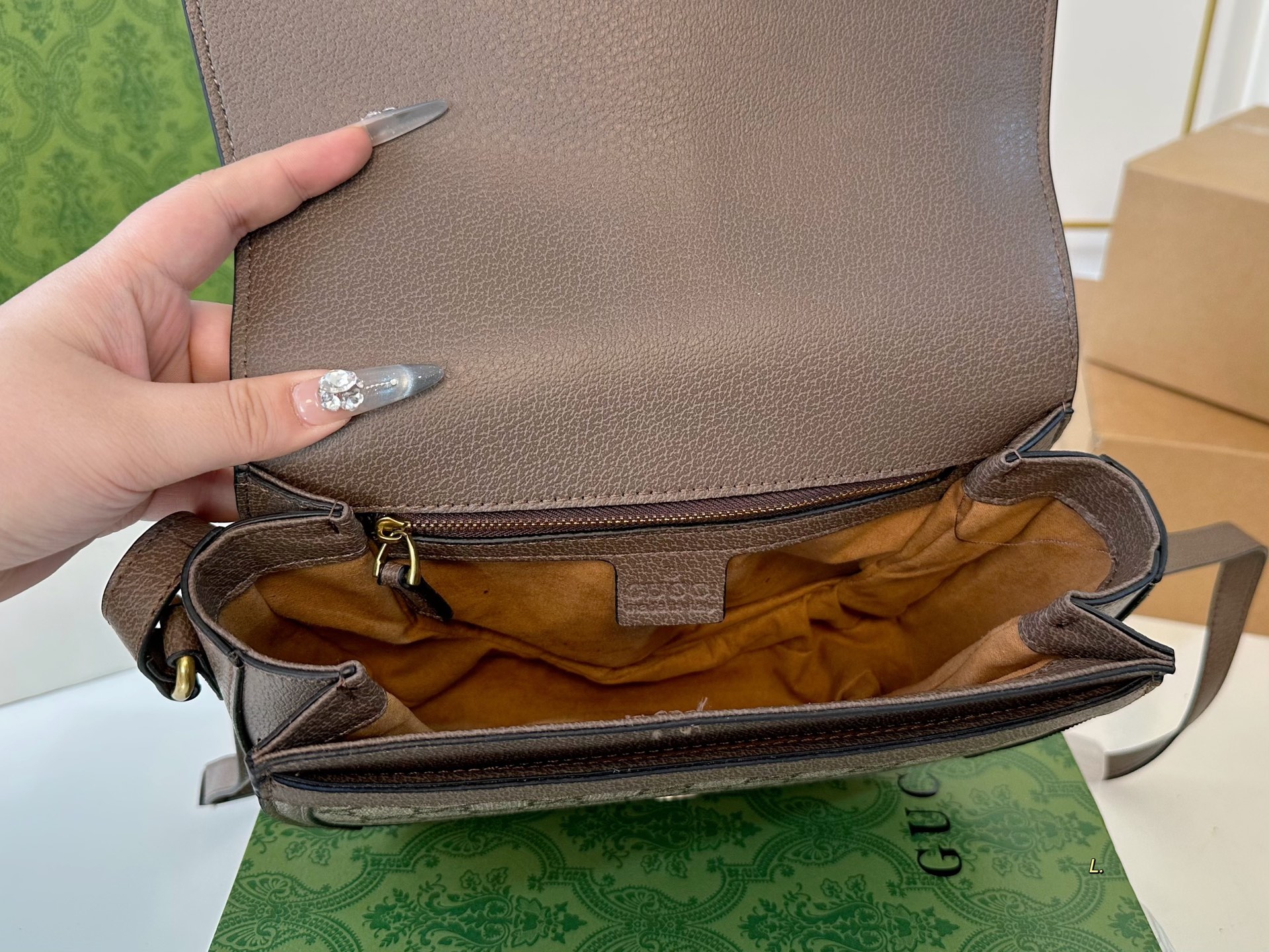 Gucci Ophidia series saddle bag