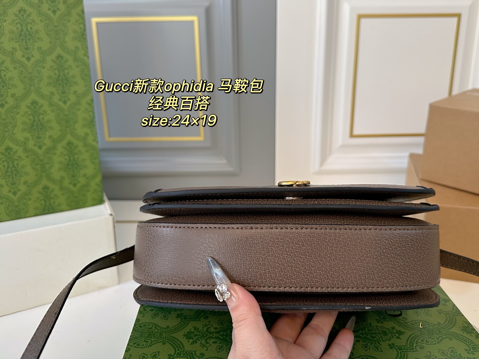 Gucci Ophidia series saddle bag