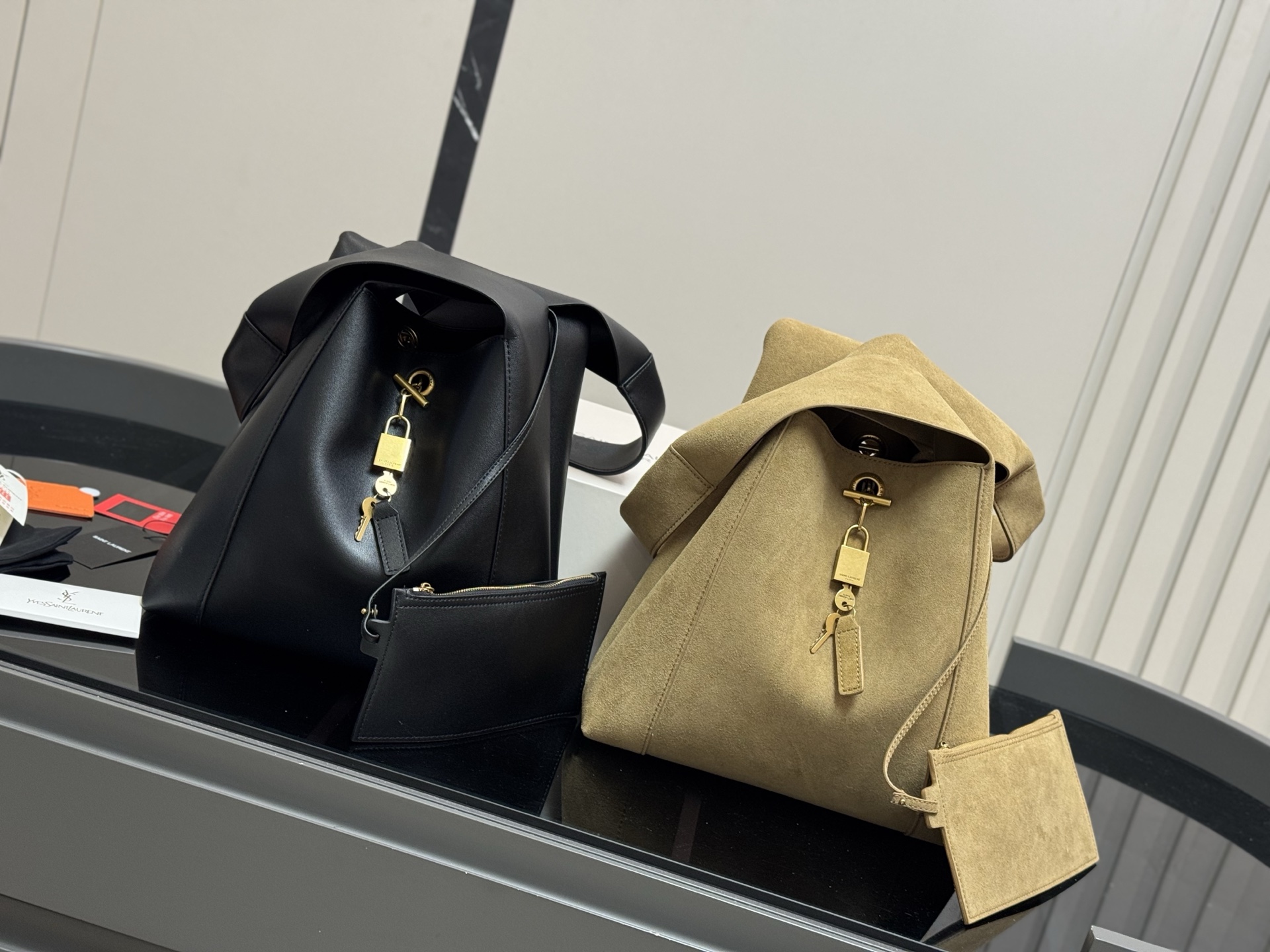 YSL Saint Laurent Bucket Hobo Bag