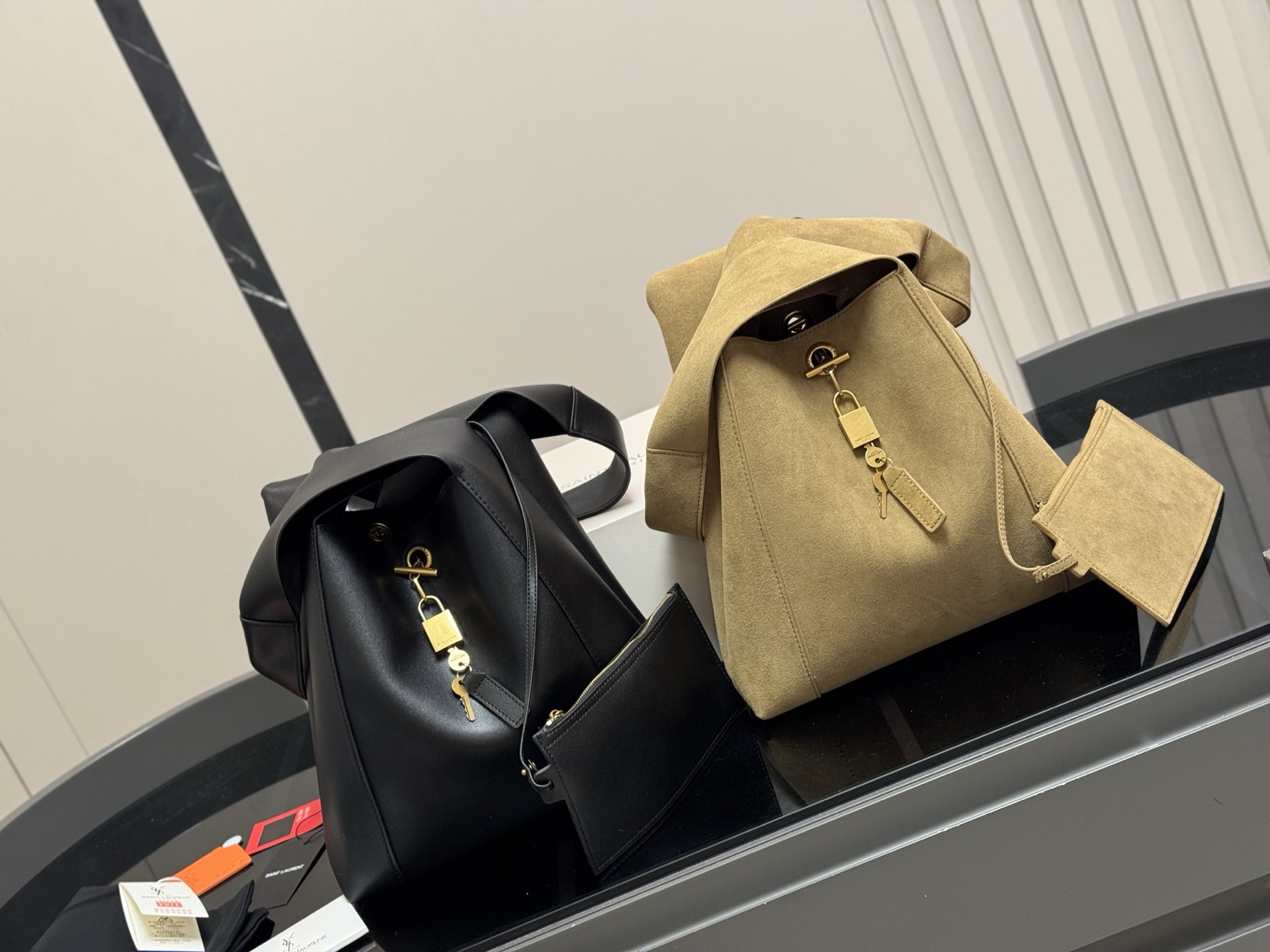 YSL Saint Laurent Bucket Hobo Bag