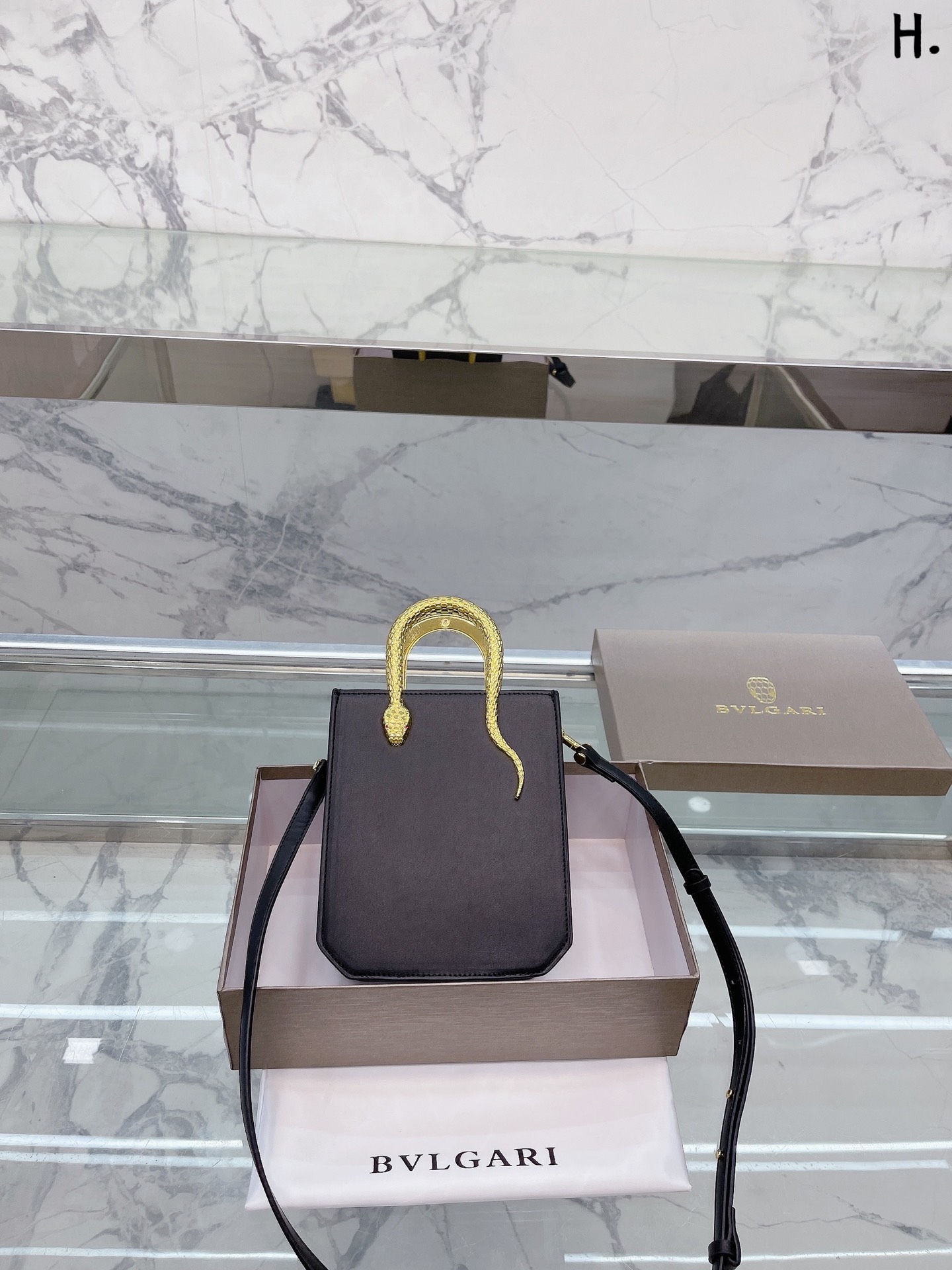 Bvlgari SERPENTINE POUCH handbag shoulder bag