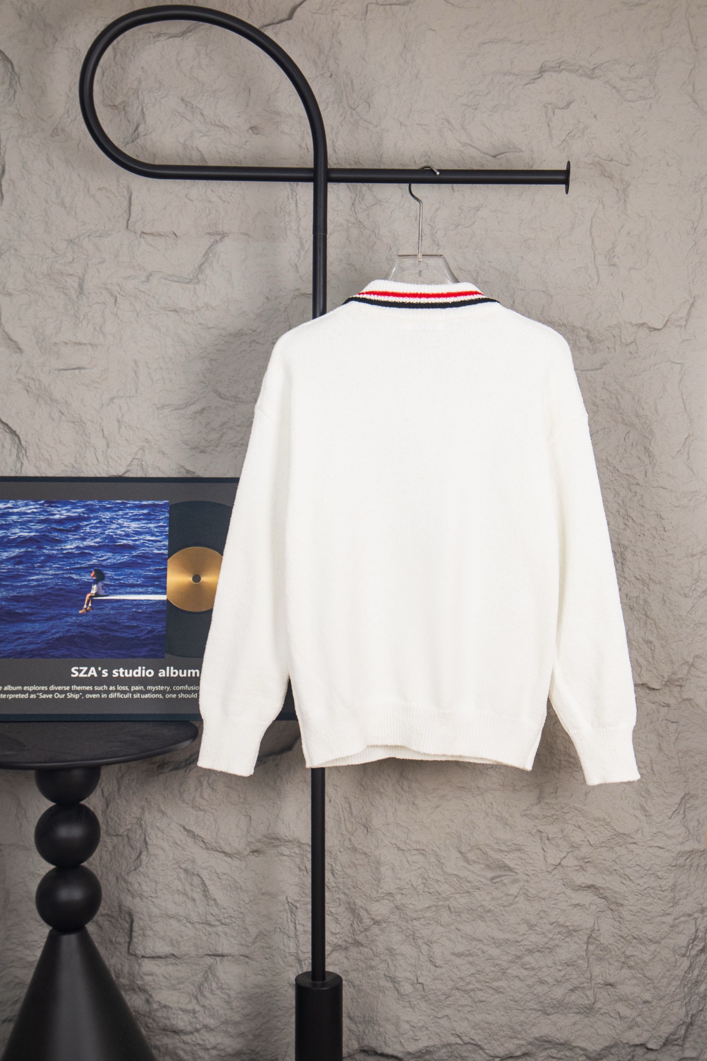Miumiu Polo knit round-neck sweater