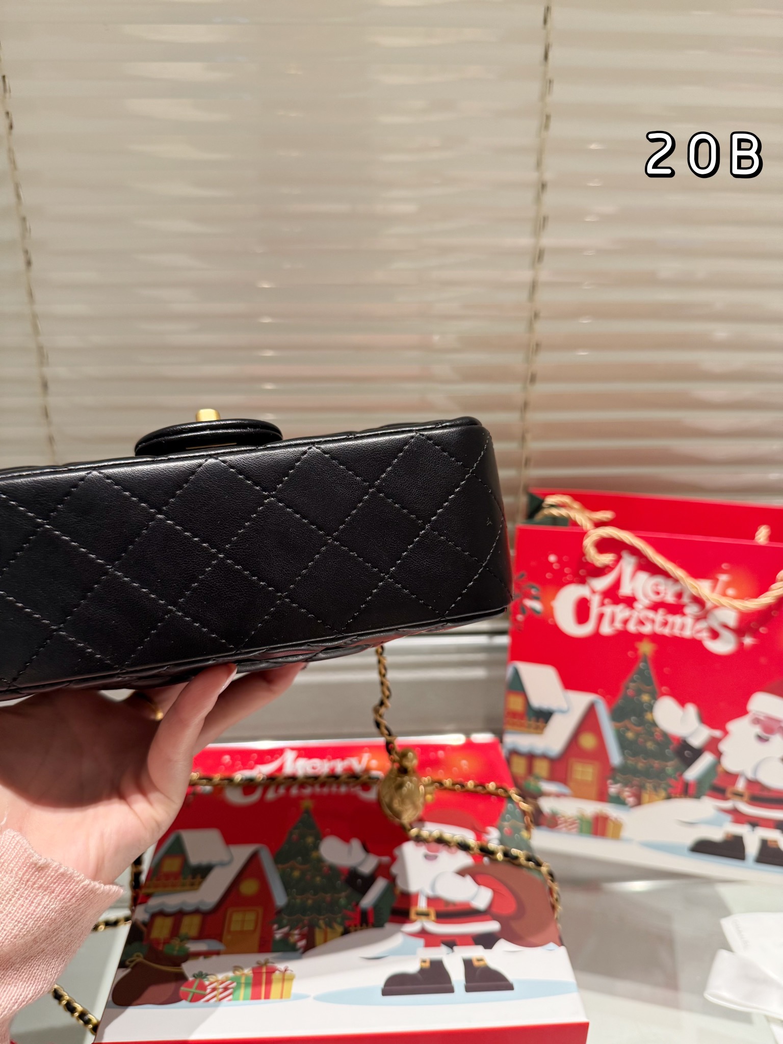 Chanel Gold Ball Bag - Christmas Gift Box Edition
