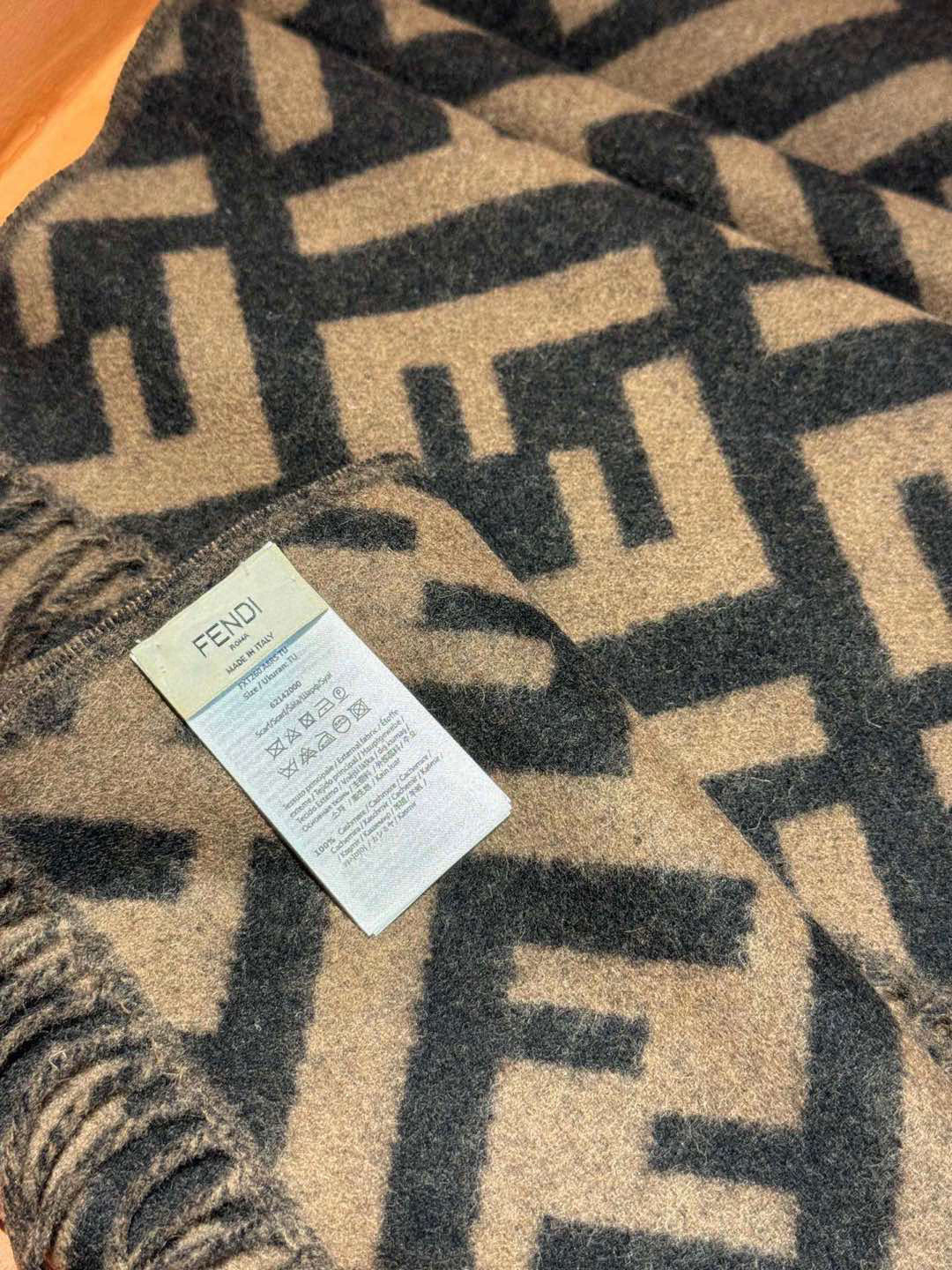 Fendi cashmere scarf
