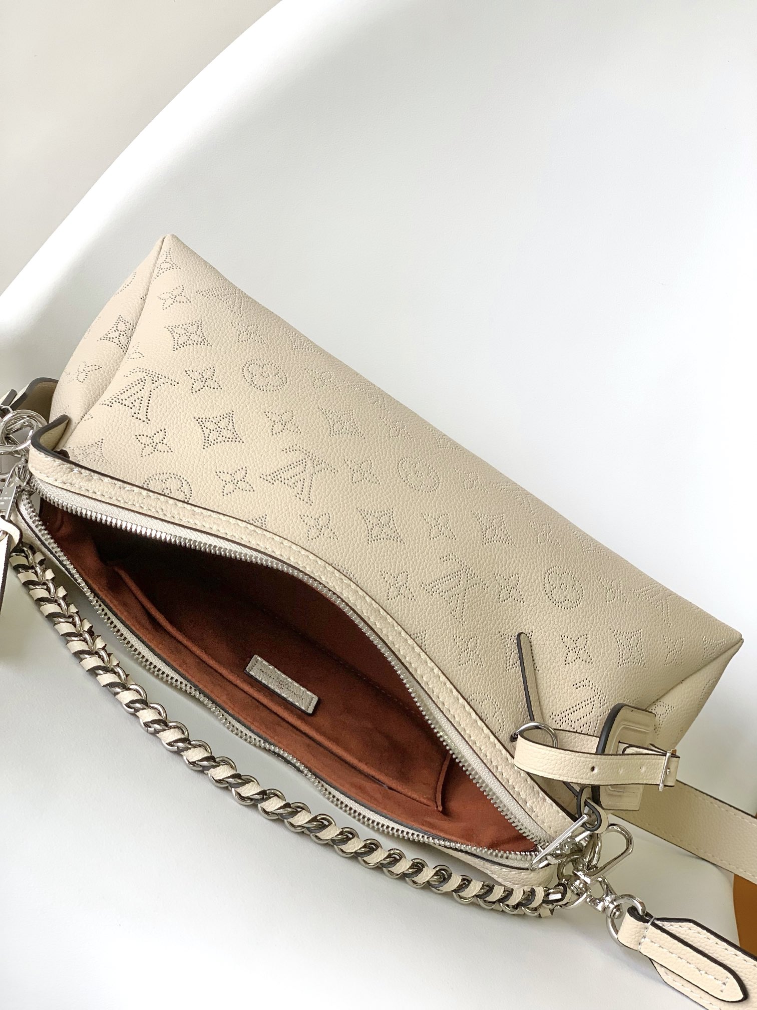 Top version LV Mahina Hand It All shoulder bag