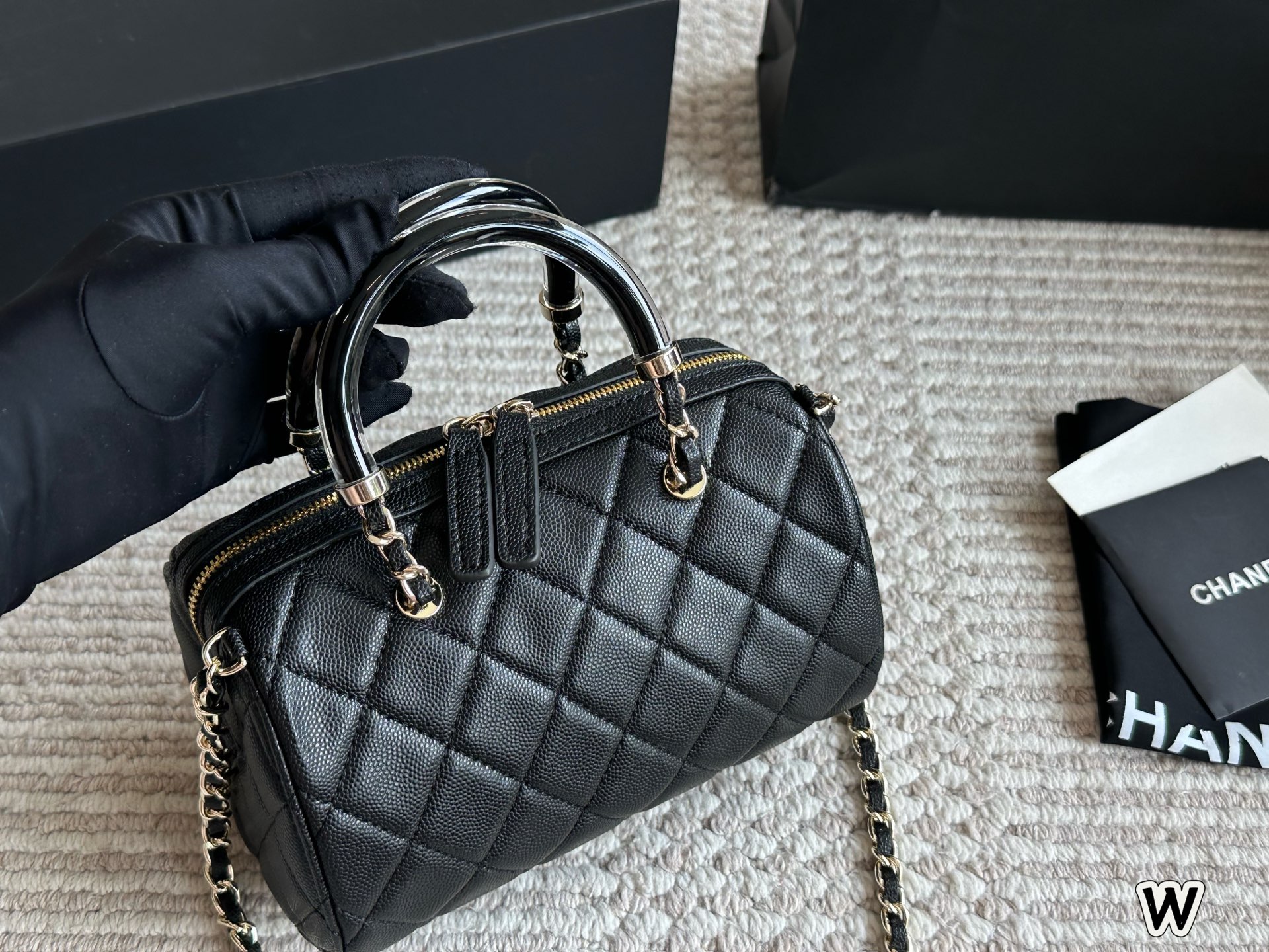 Chanel Boston Bowling Bag