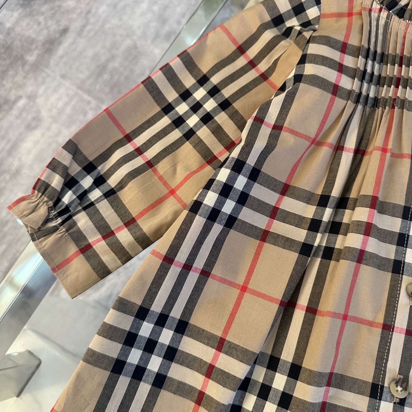 Children's Clothing Burberry high-end girls' dress