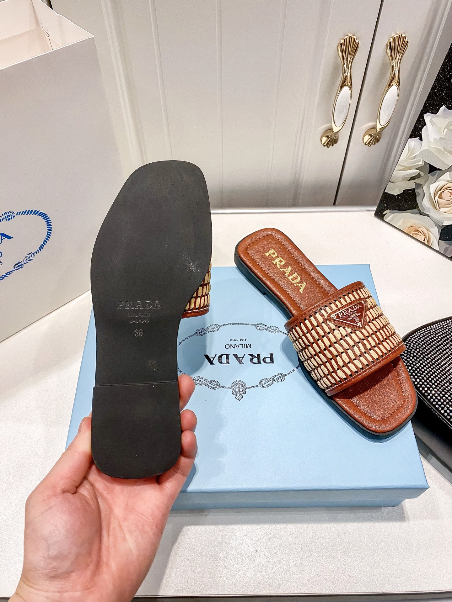 Prada new sandals