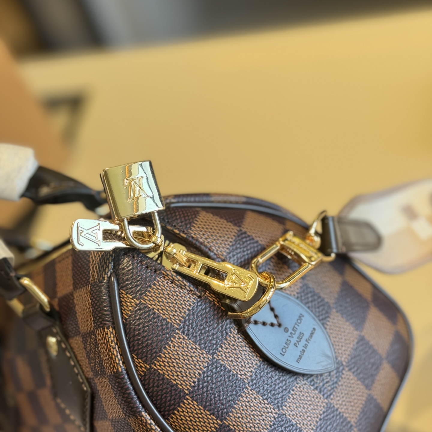 LV Gift Set (speedy bag+ labubu pendant + wallet)