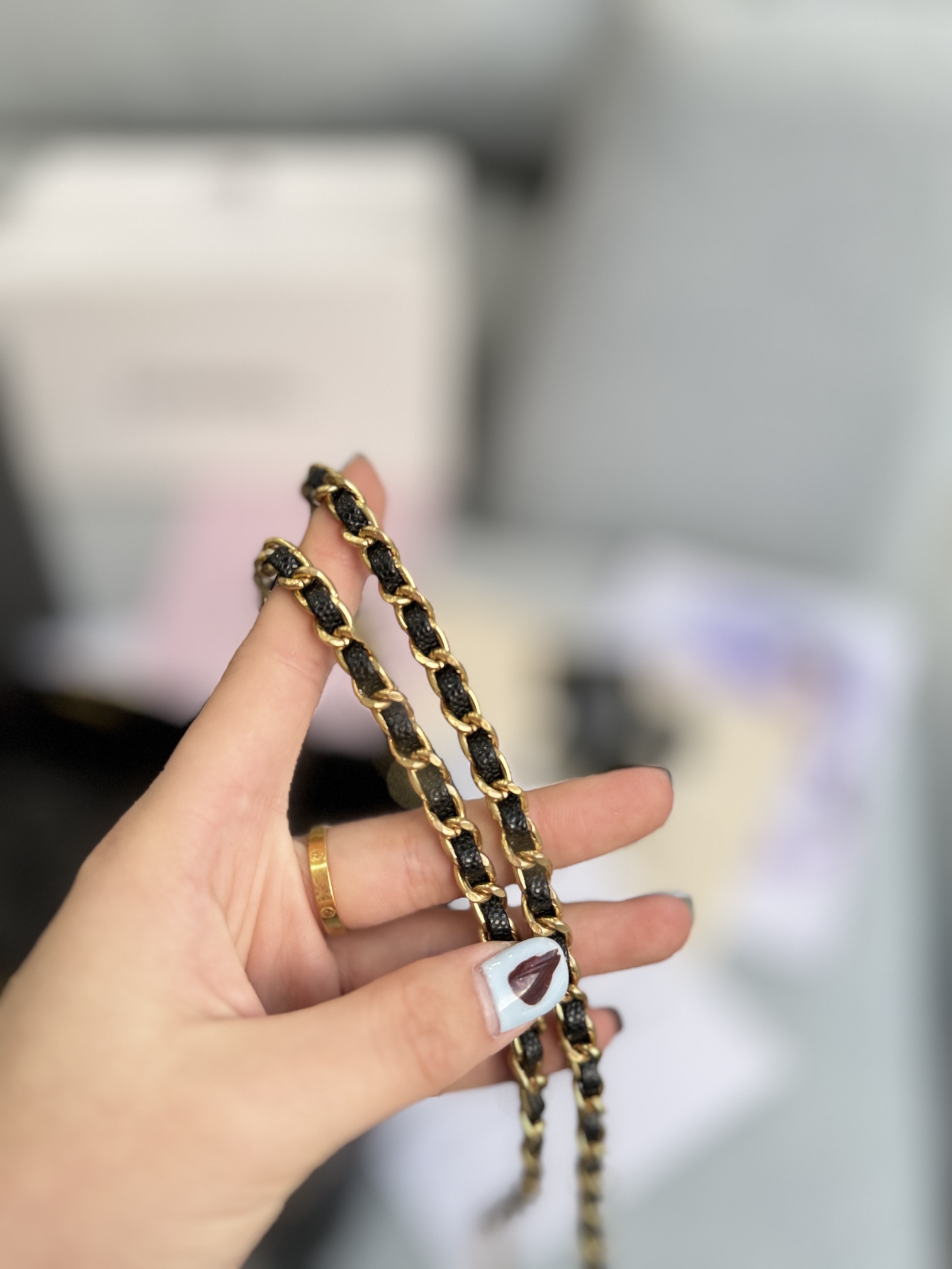 Chanel classic flap cf mini crossbody shoulder bag