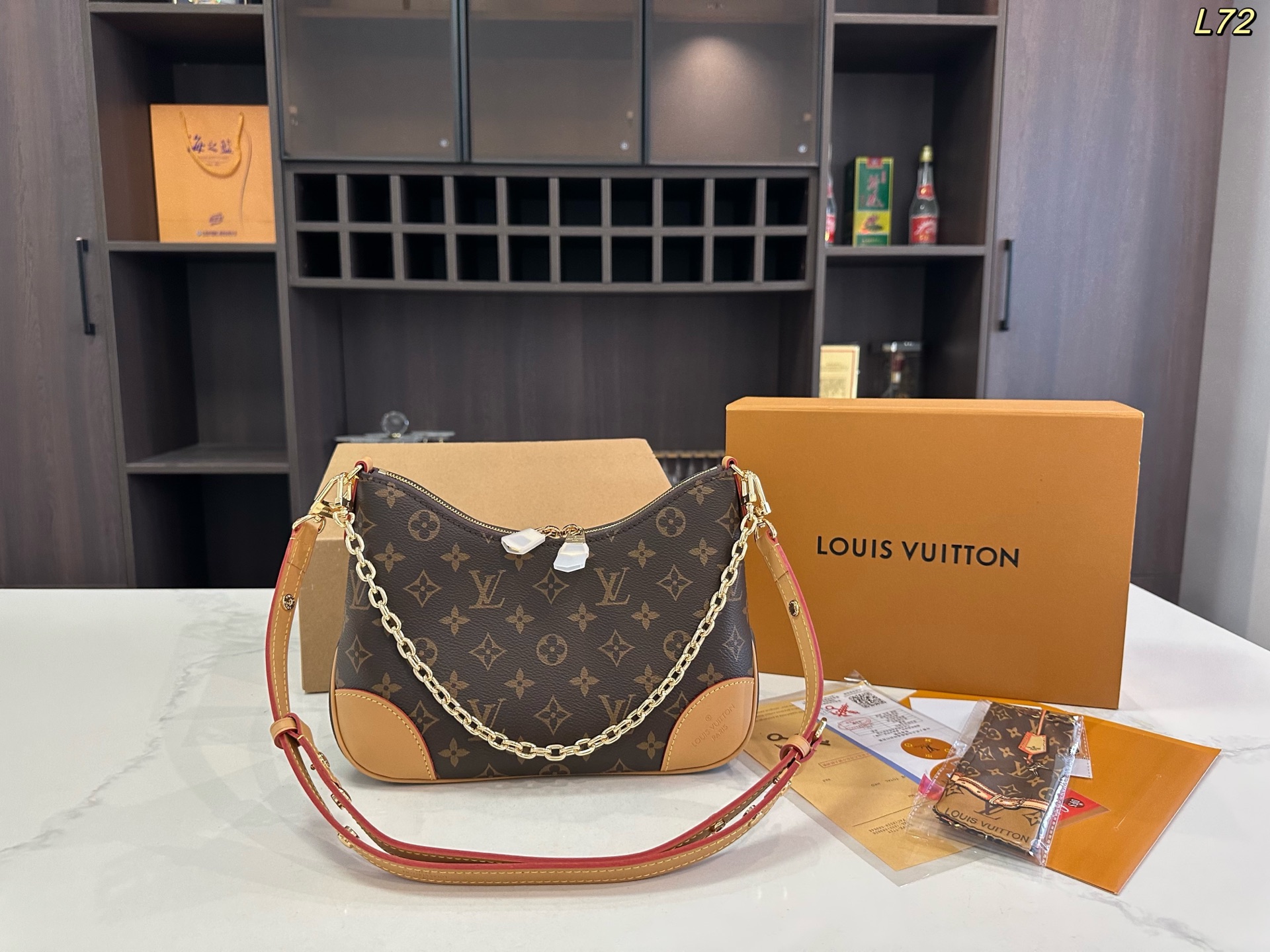 LV Horn Bag Shoulder  Vintage Bag