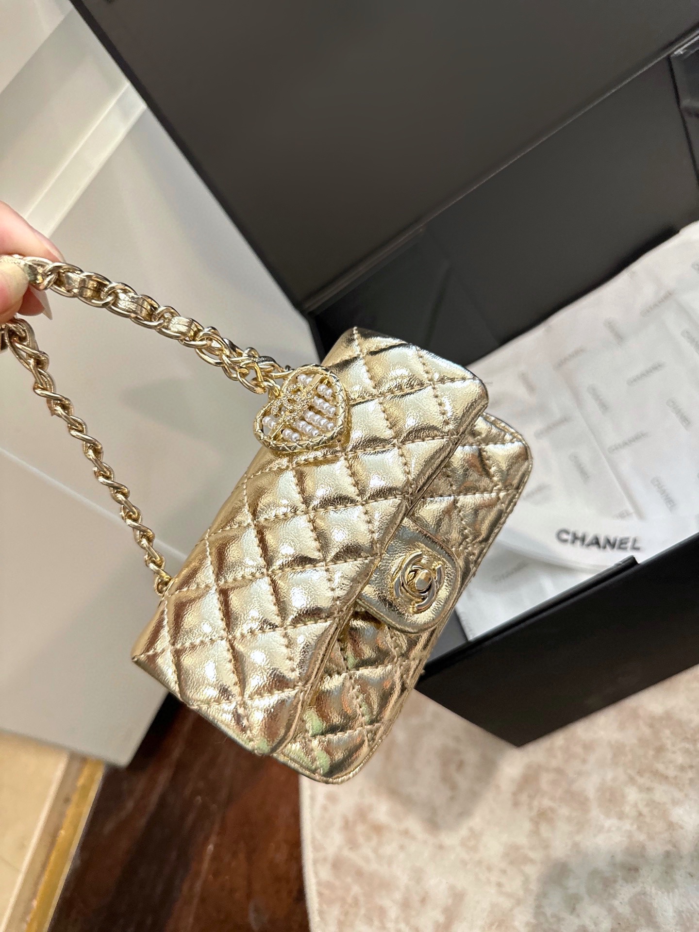 Chanel mini cf bag