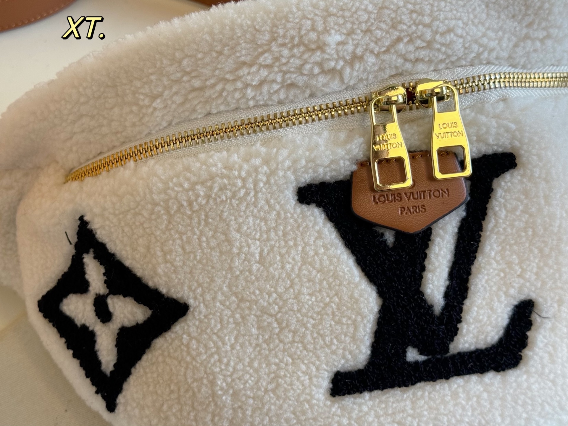 LV New Lambskin Waist Bag Shoulder Bag