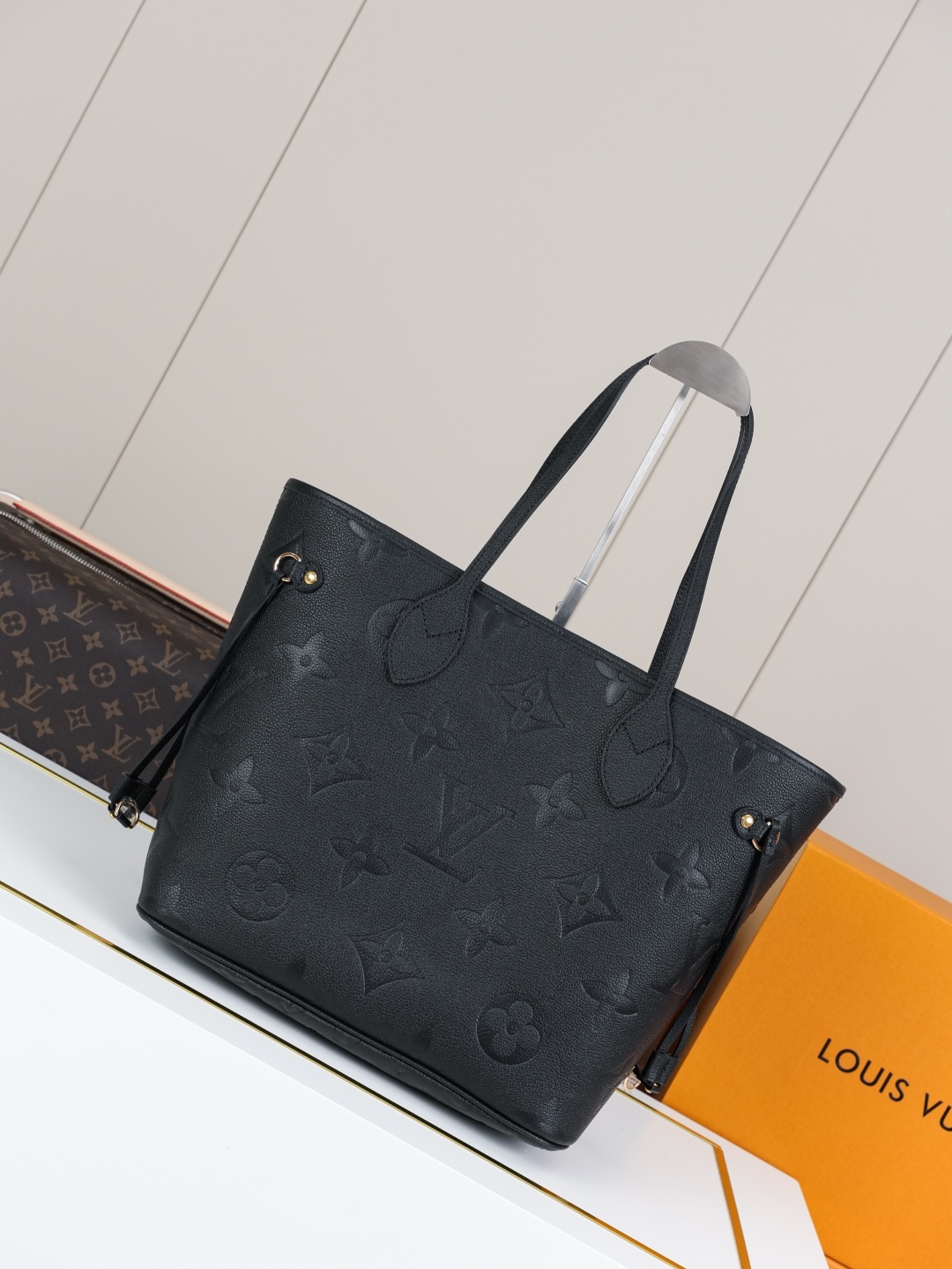 LV Monogram Empreinte neverfull bag