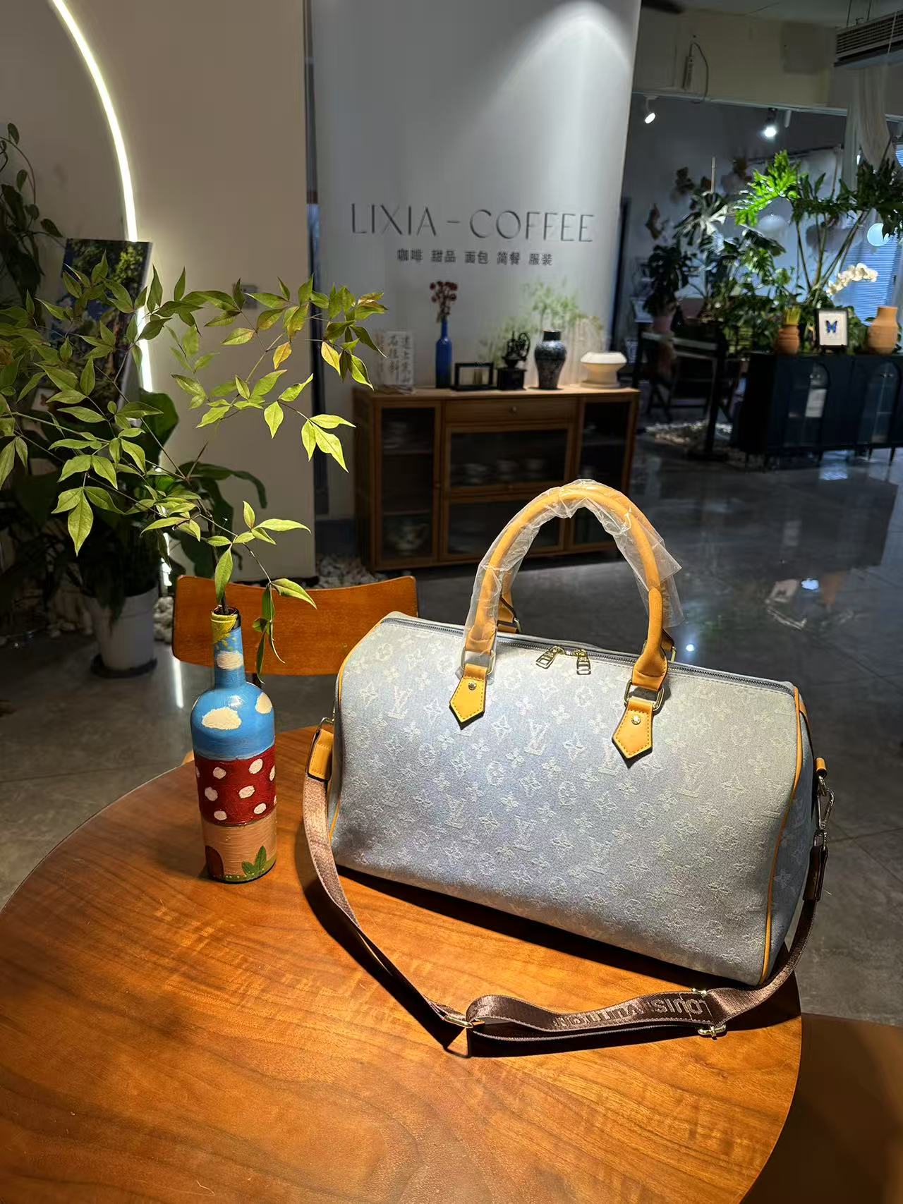 LV Travel Bag Handbag Cowboy