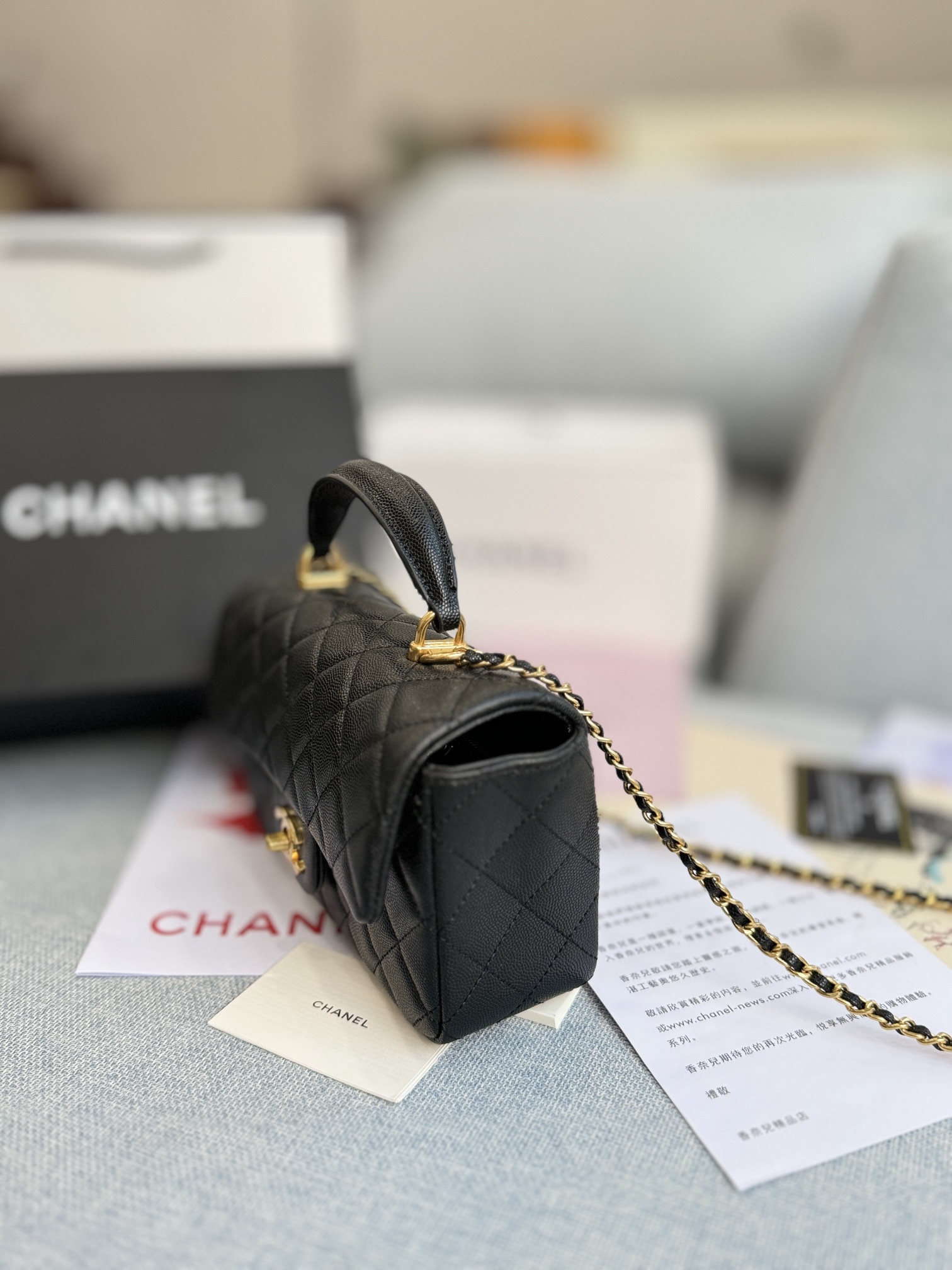 Chanel classic flap cf mini crossbody shoulder bag