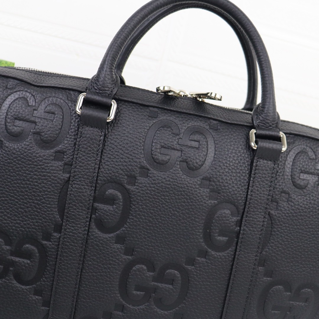 Top version Gucci black shoulder handbag