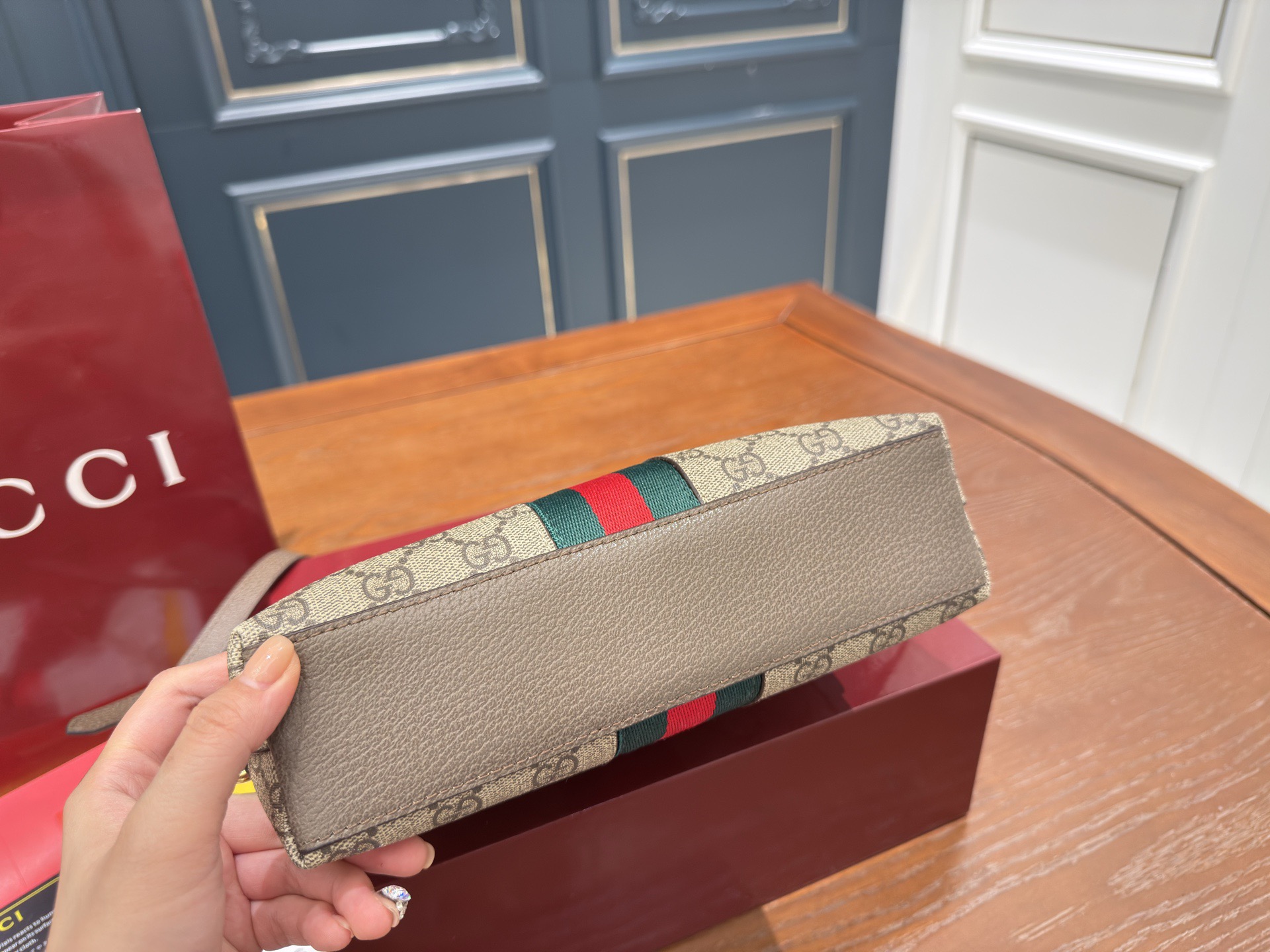 Gucci Ophidia Shell Bag