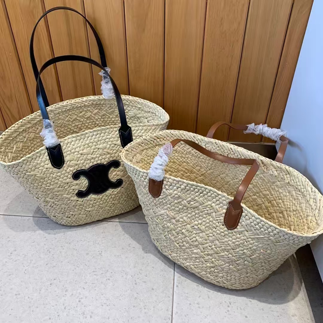 Celine Woven Bag Rafi Grass Handmade Bag