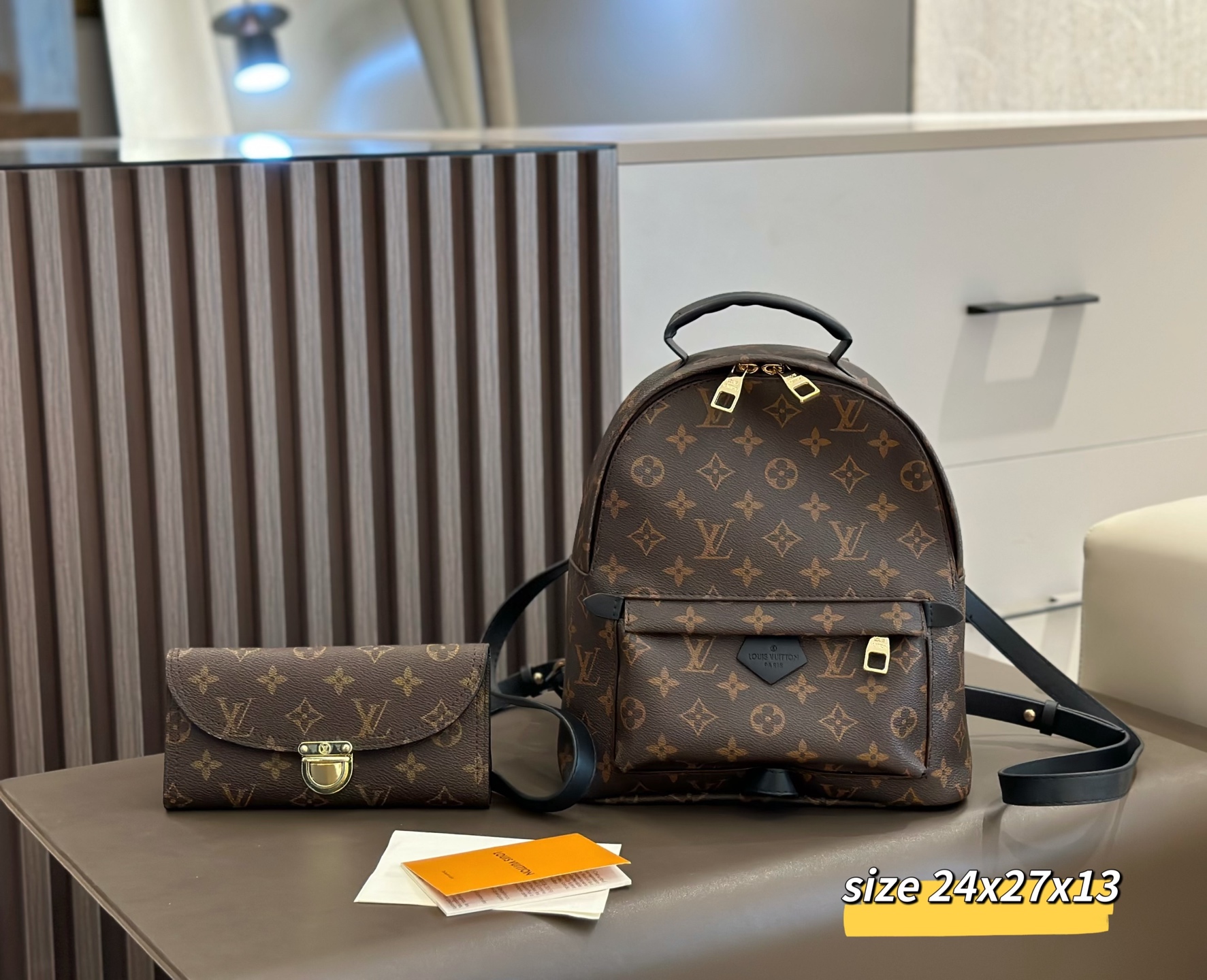 Two-piece set combination bags - LV backpack shoulder bag