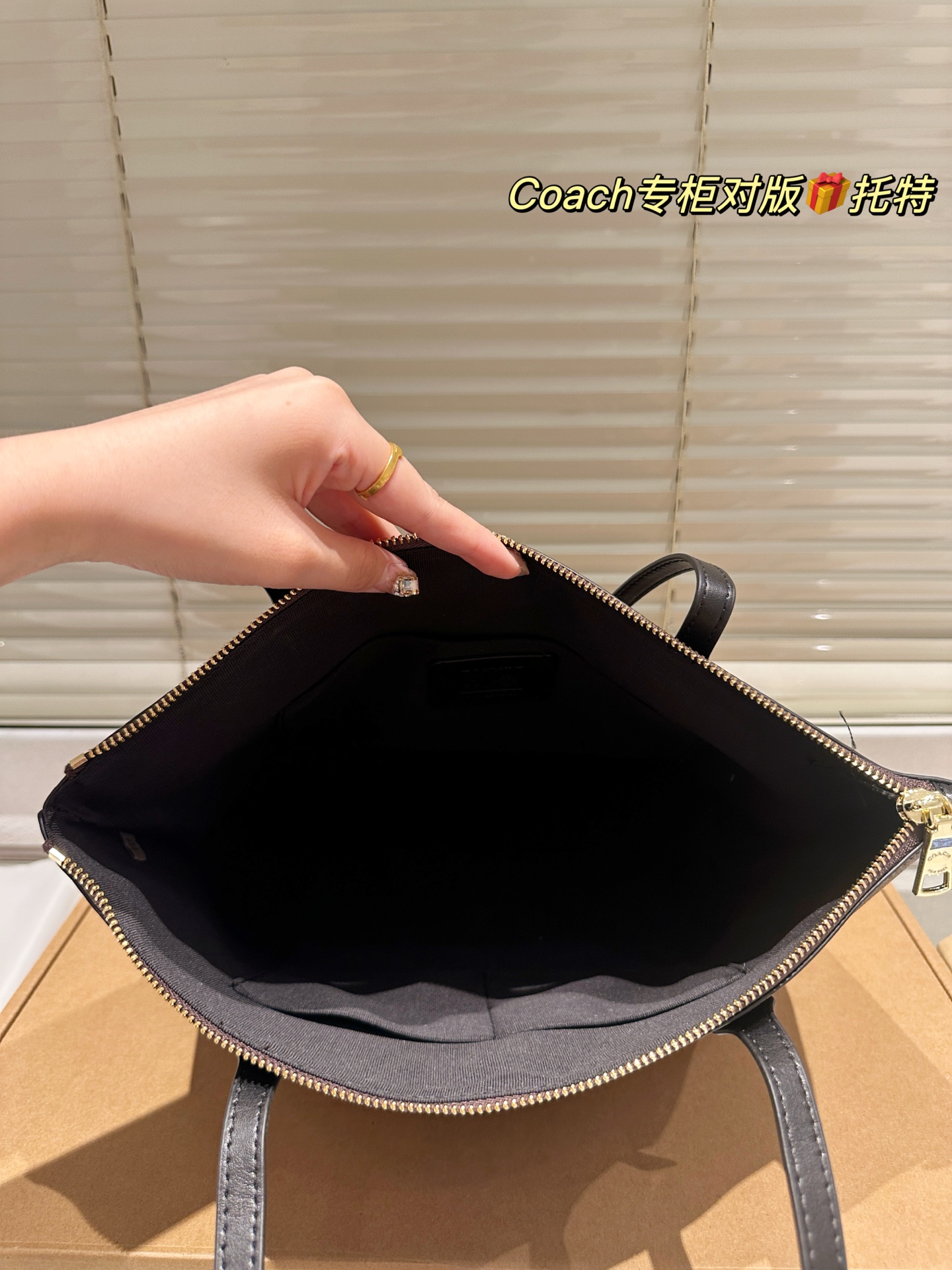 Coach Fiona Zip Tote 23 handbag