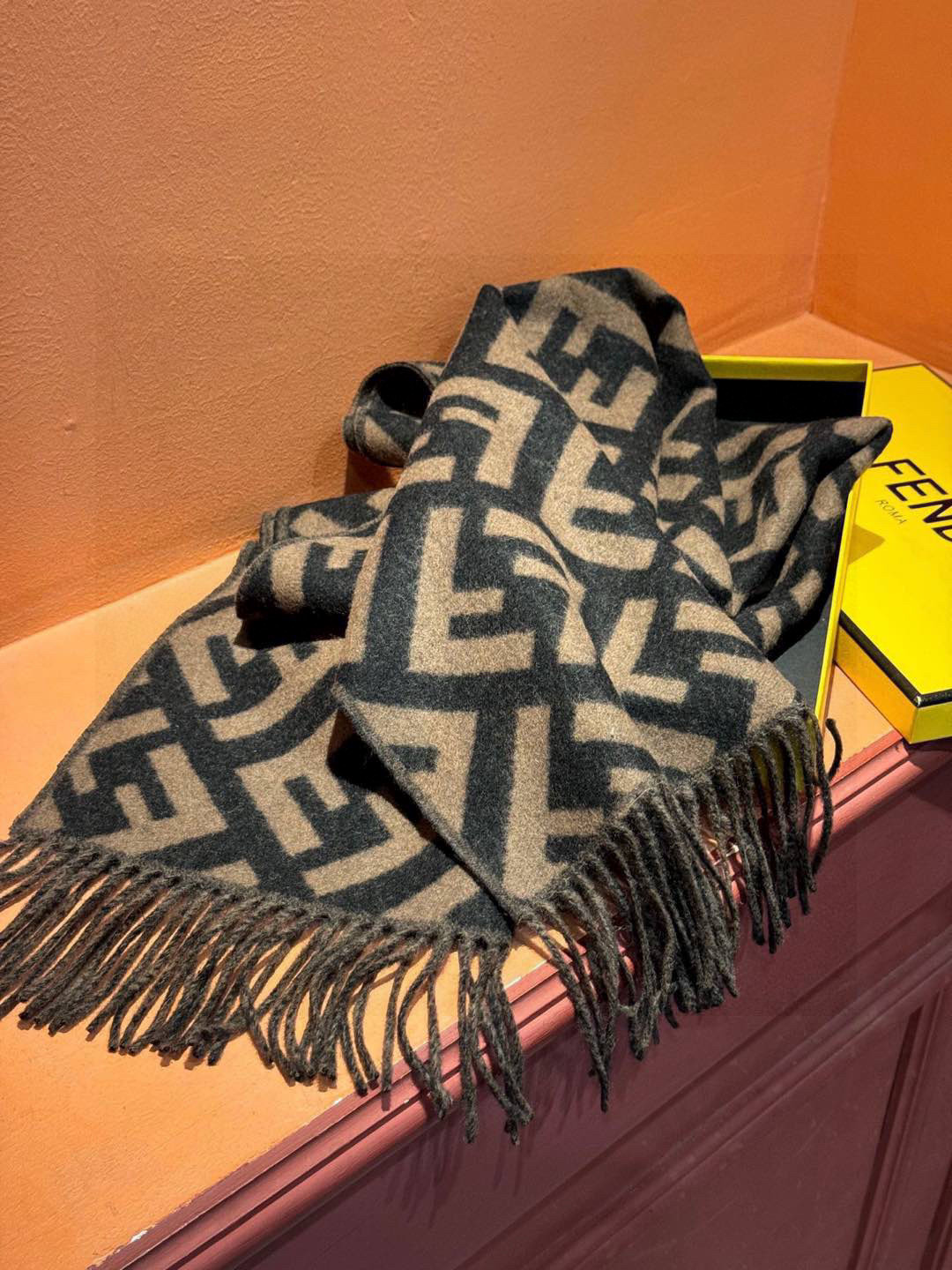 Fendi cashmere scarf