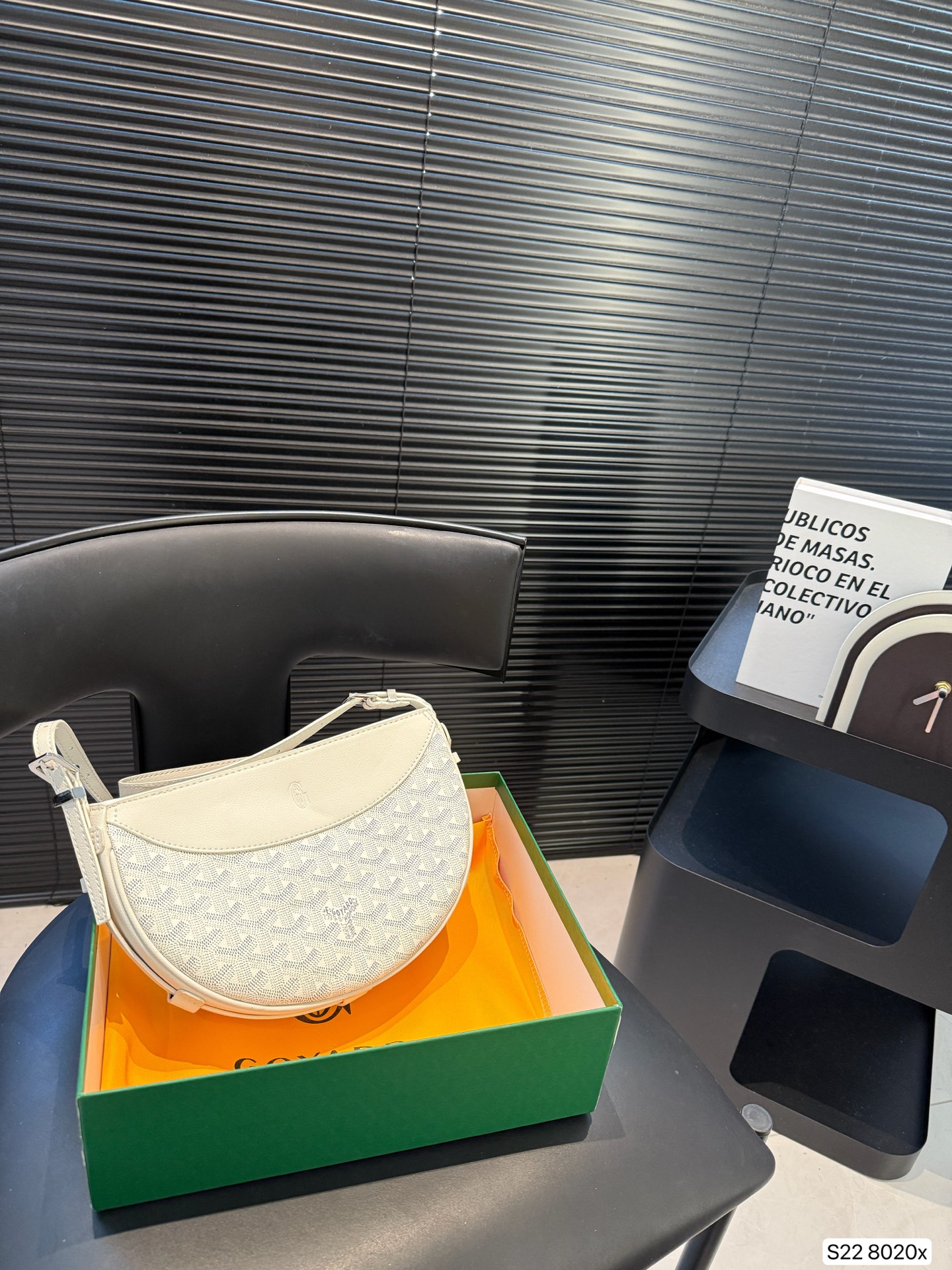 GOYARD semi-circular bag