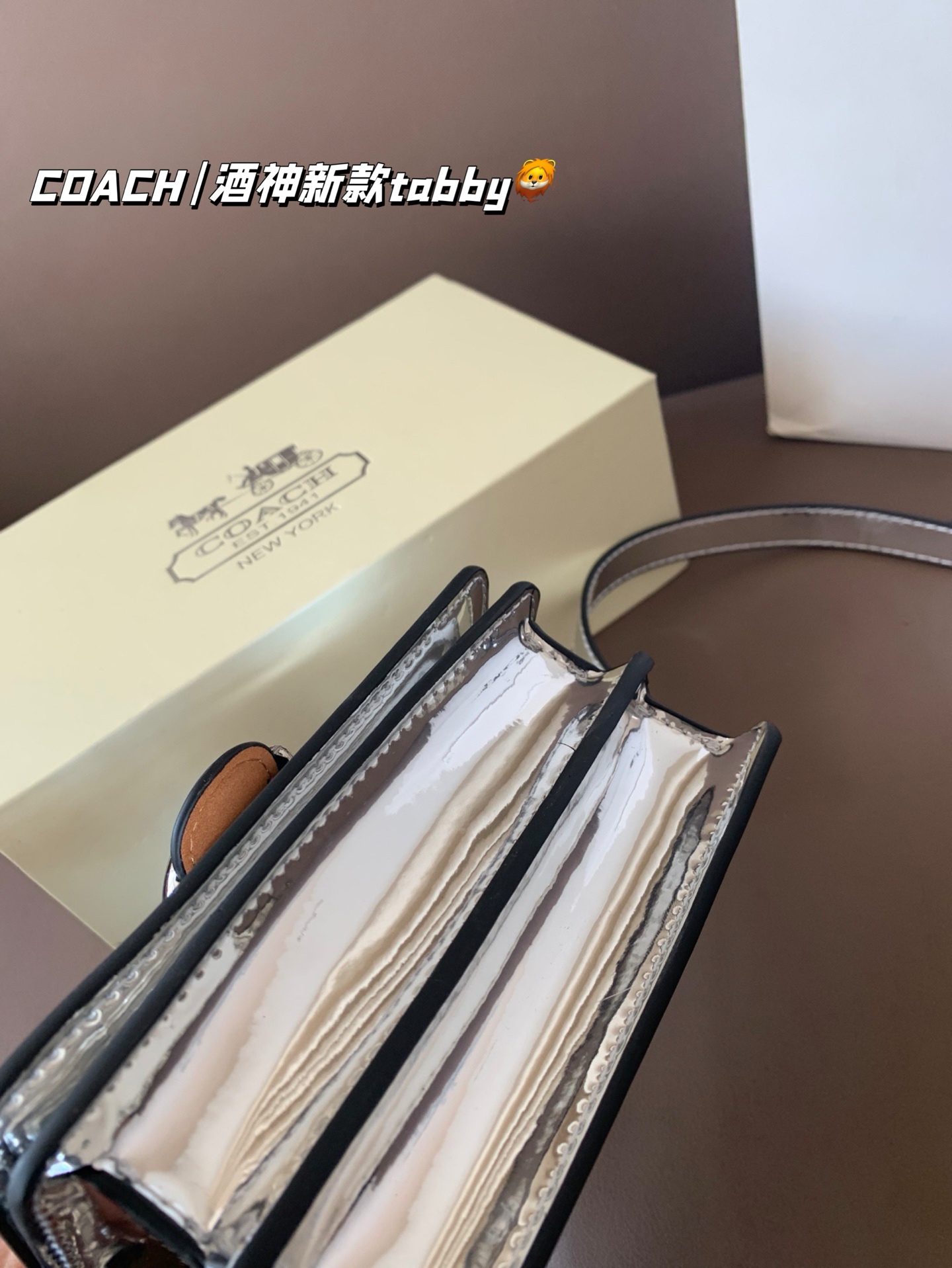 COACH tabby shoulder crossbody bag