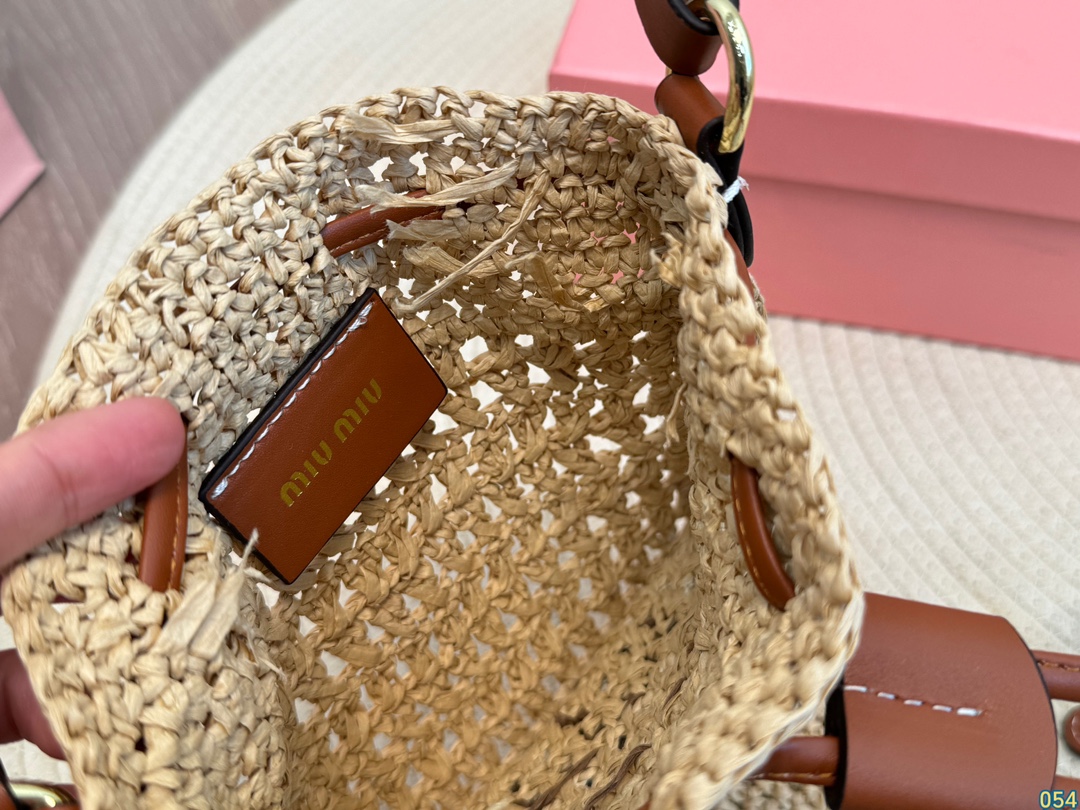 Miumiu woven bag