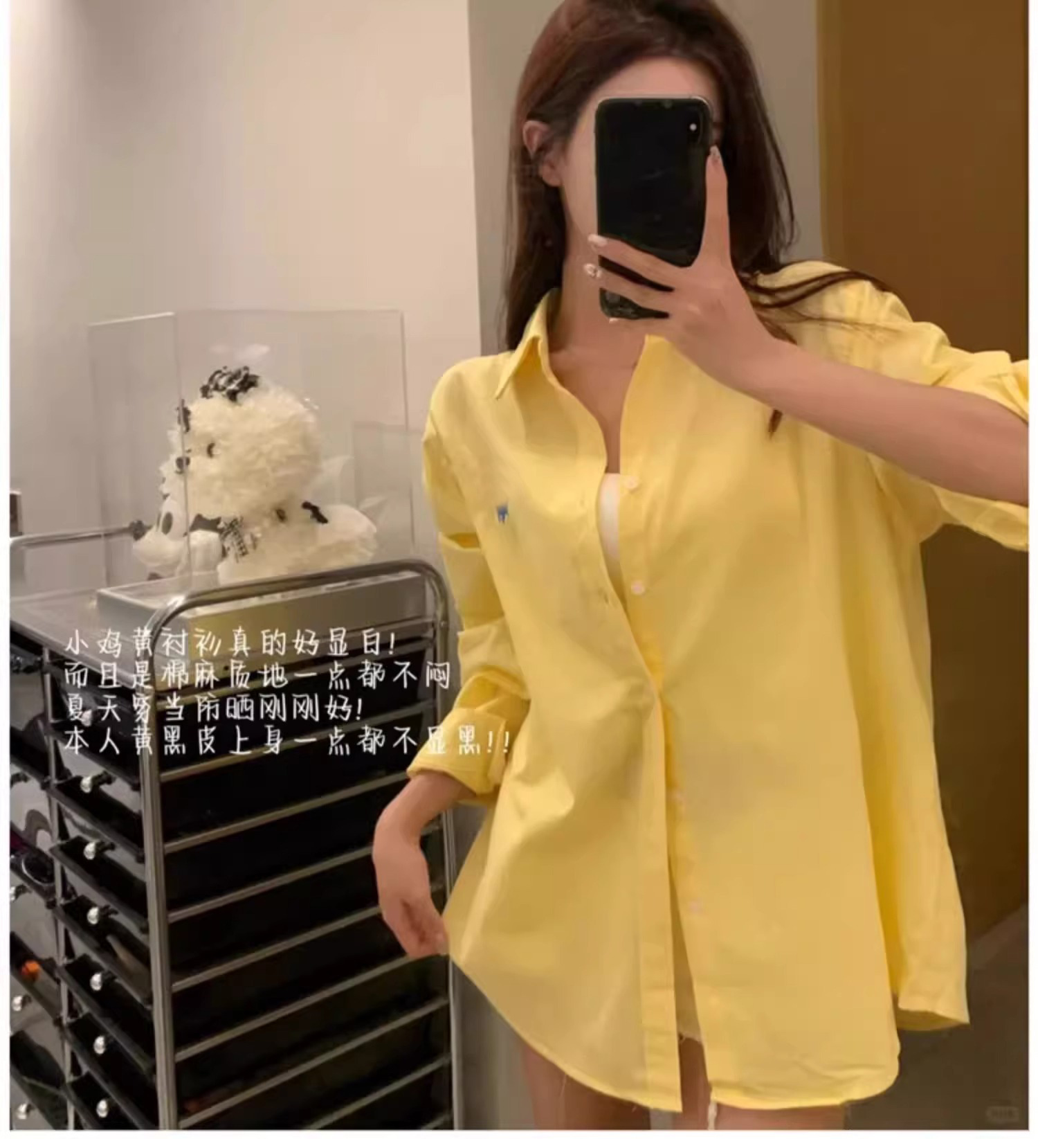 RL Ralph Lauren Linen Shirt Sun-Protective Polo Shirt Embroidered Couple Style