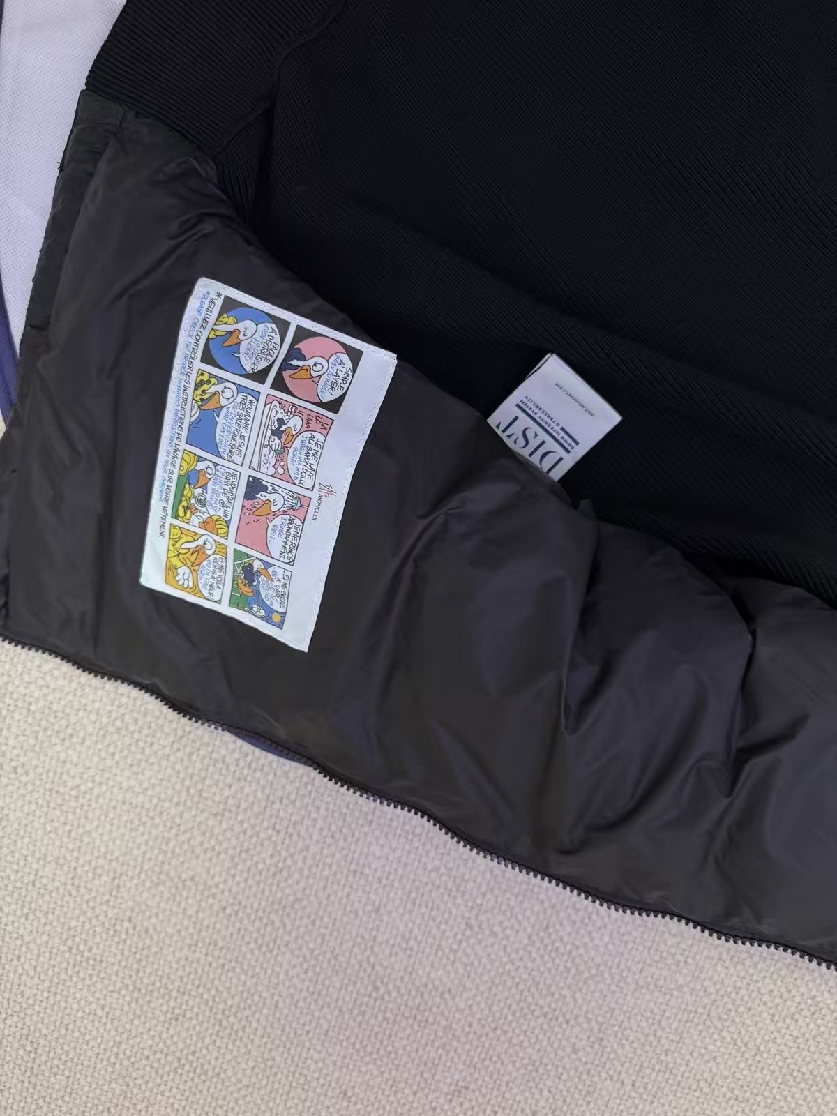 Moncler Zipper hood  down jacket coat