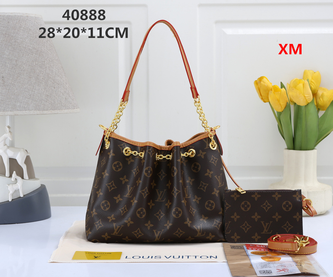 US$100 for 2 products-LV shoulder handbag