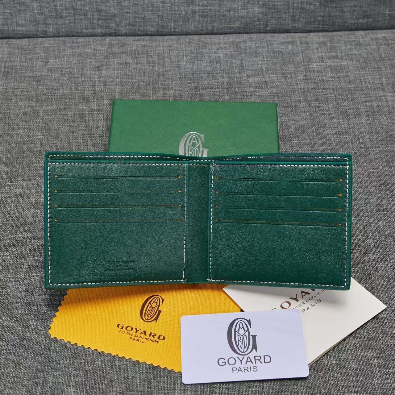 Goyard wallet card