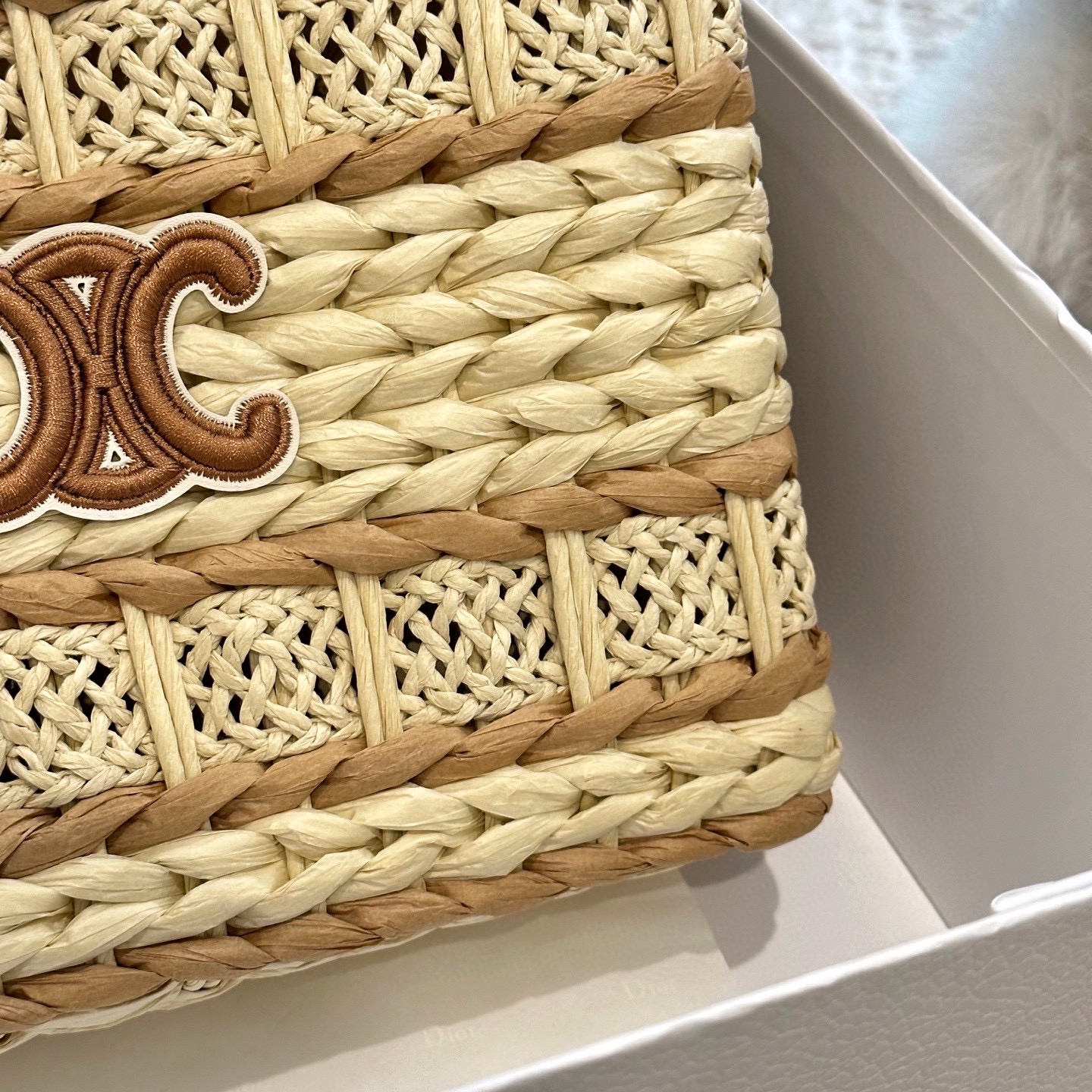 Celine straw woven bags and hats