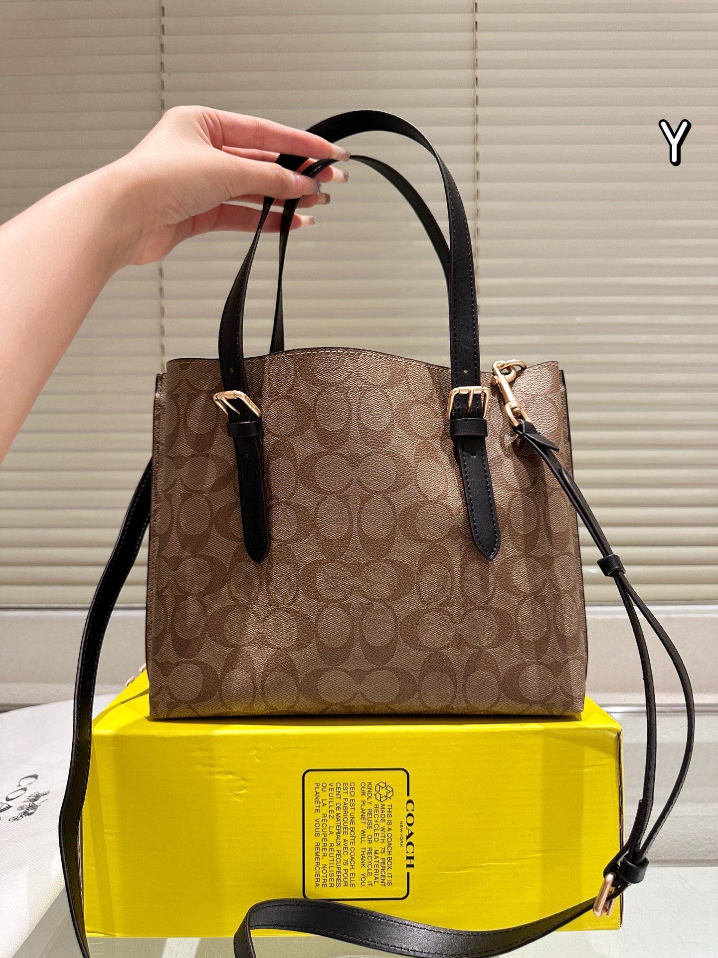 Coach mollie25 tote handbag