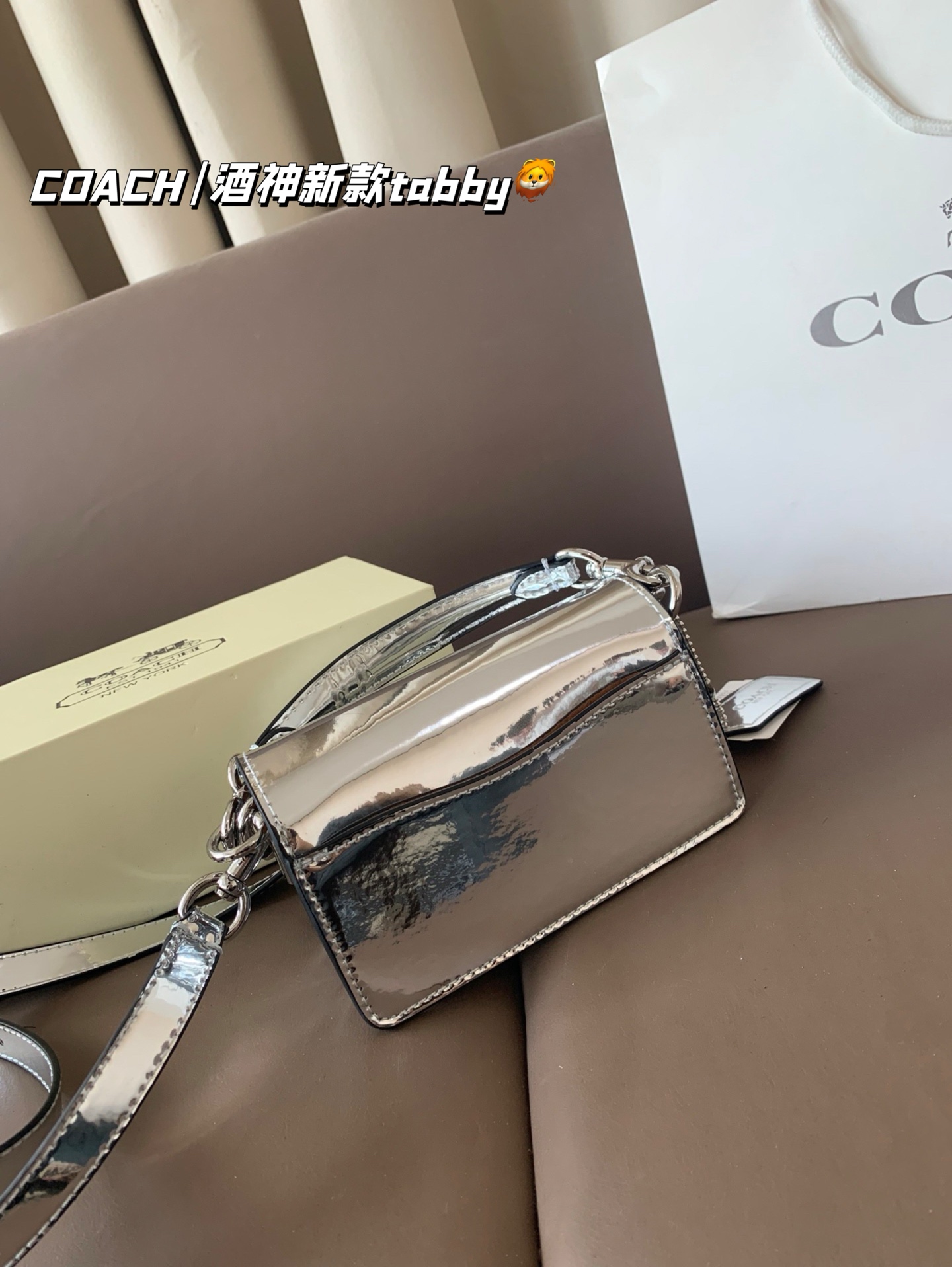 COACH tabby shoulder crossbody bag