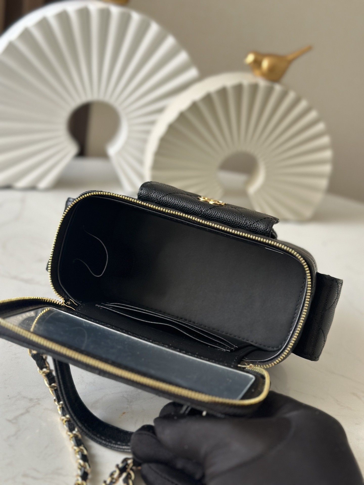 Top version chanel 23k box bag