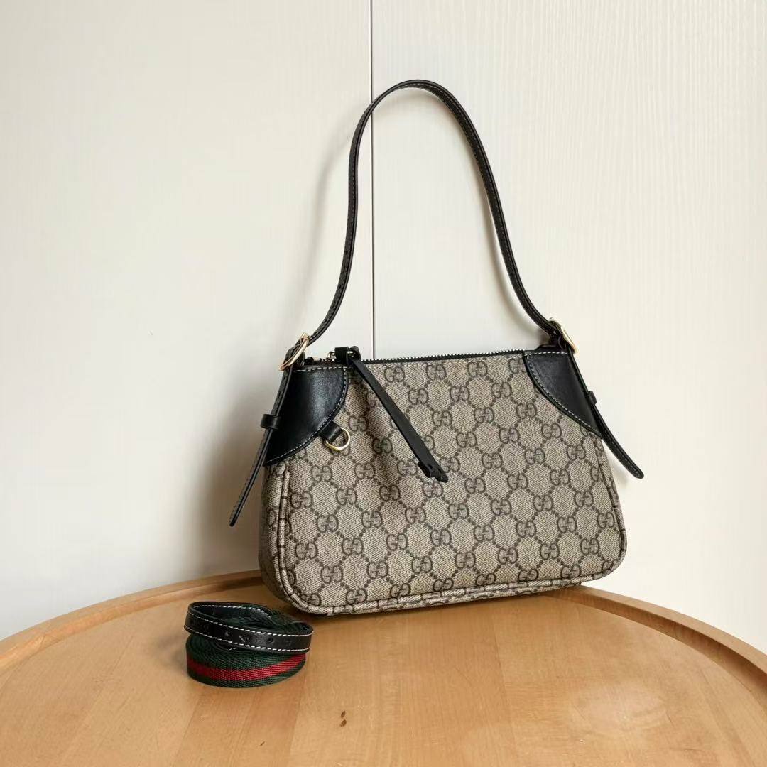 Gucci emblem underarm bag