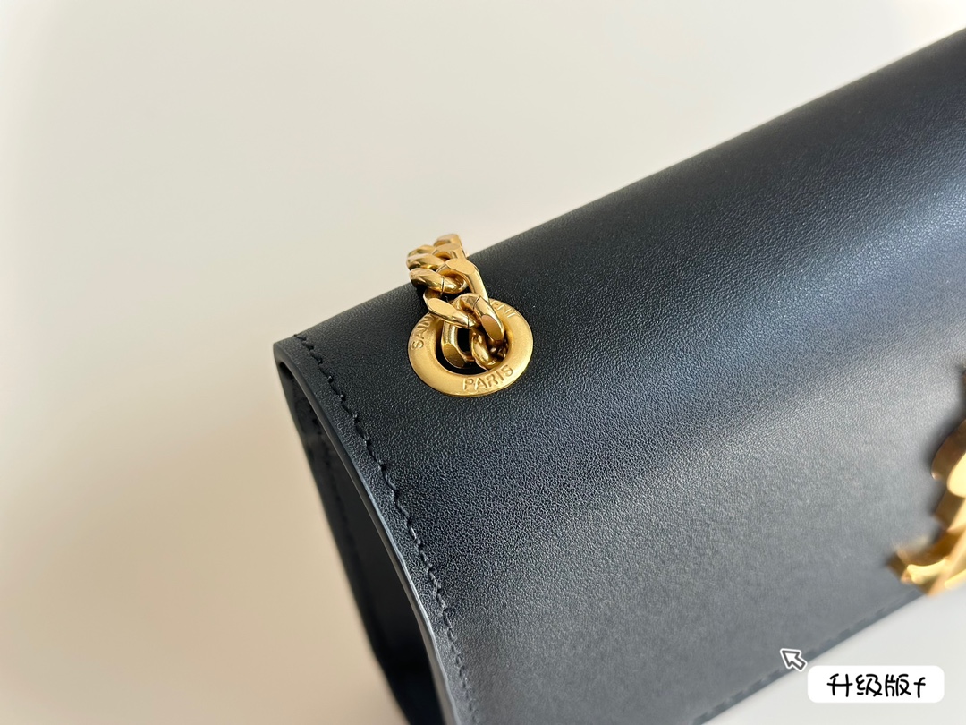 YSL kate chain tassel textured bag