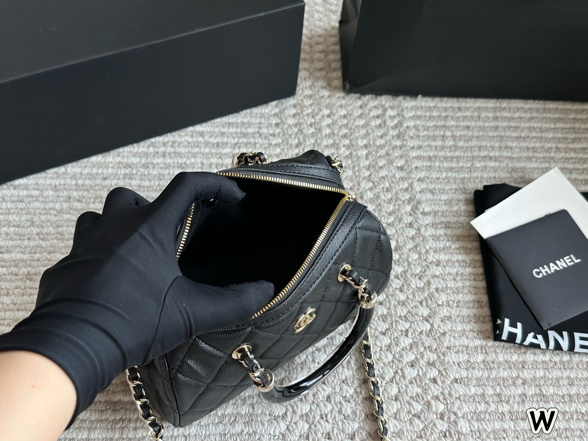 Chanel Boston Bowling Bag