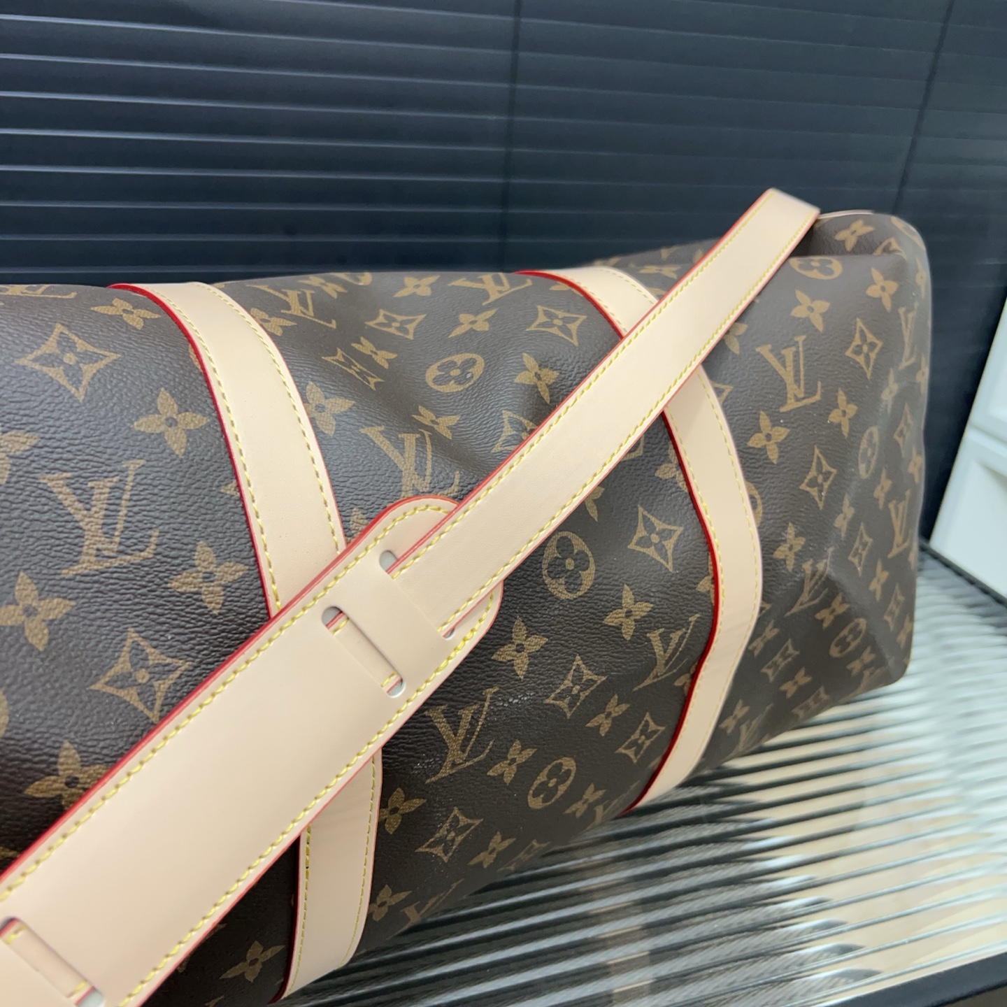 Louisvuitton LV KEEPALL Travel bag shoulder bag