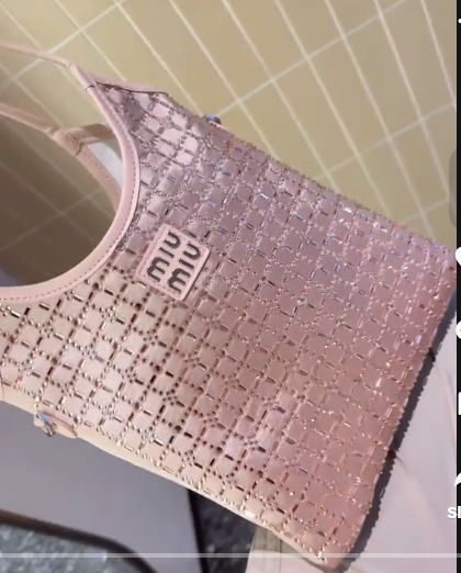 MIUMIU hobo diamond bag