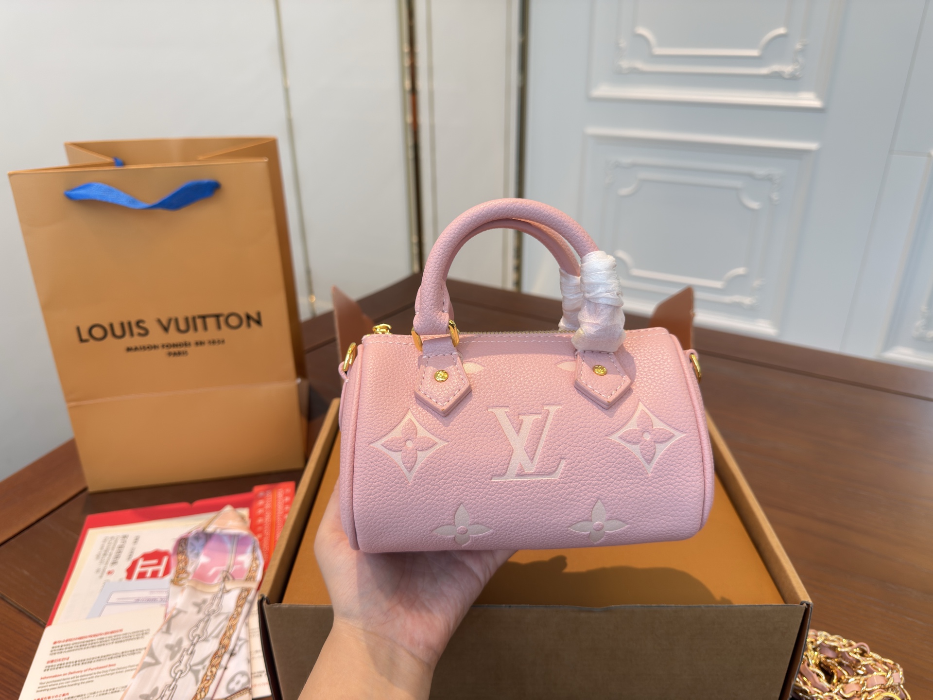 LV mini speedy bag