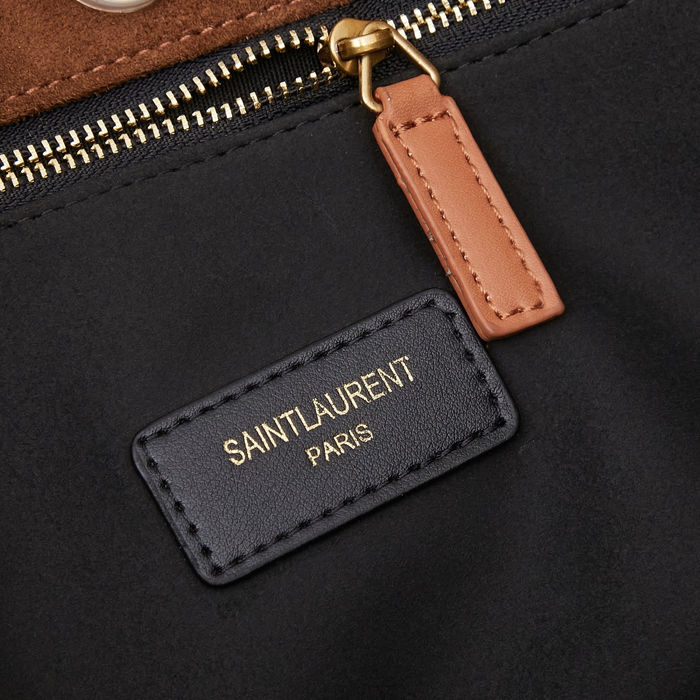 YSL Suede tote bag shoulder bag