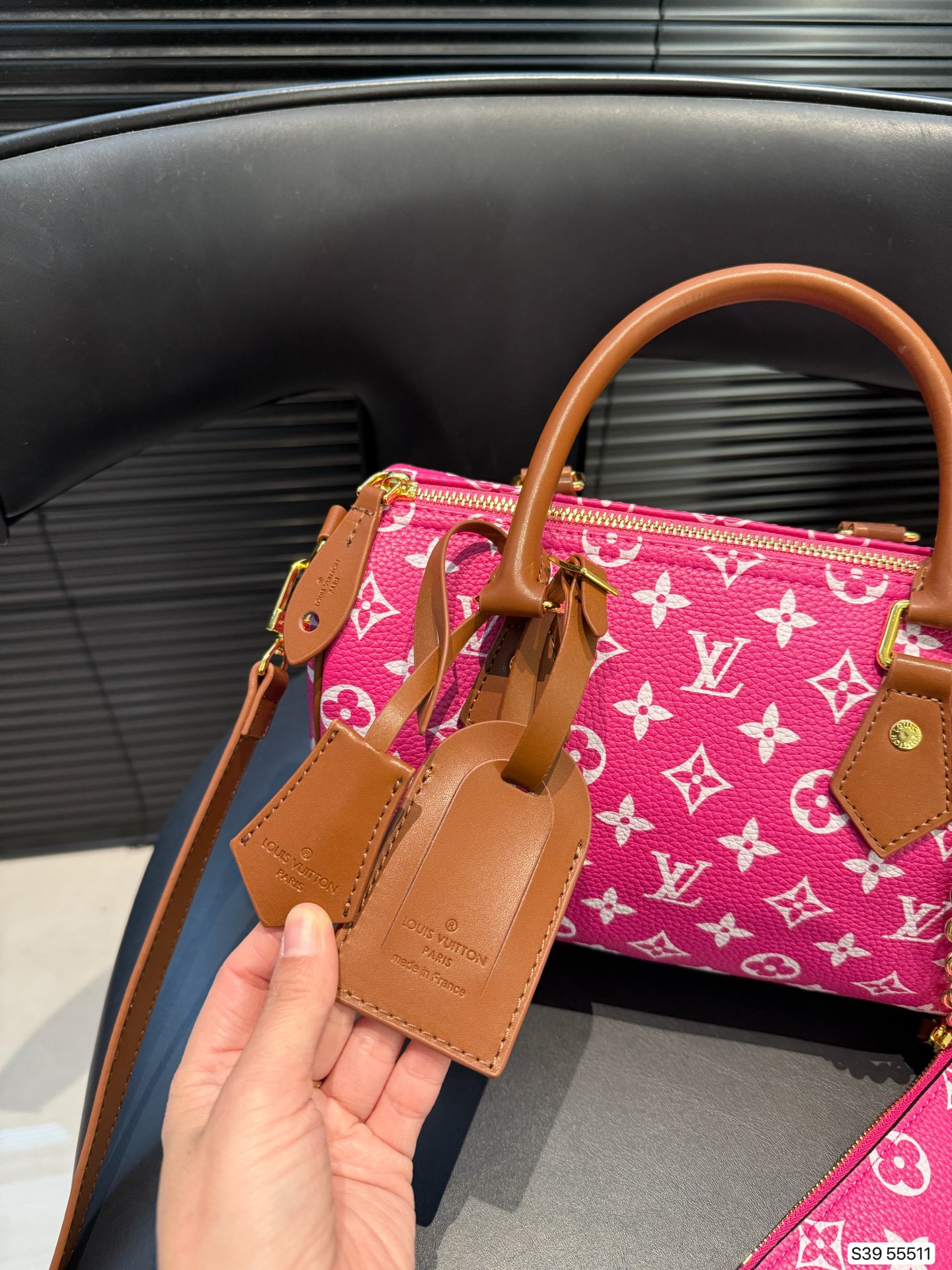 LV Speedy Bandoulière Monogram Leather  bag