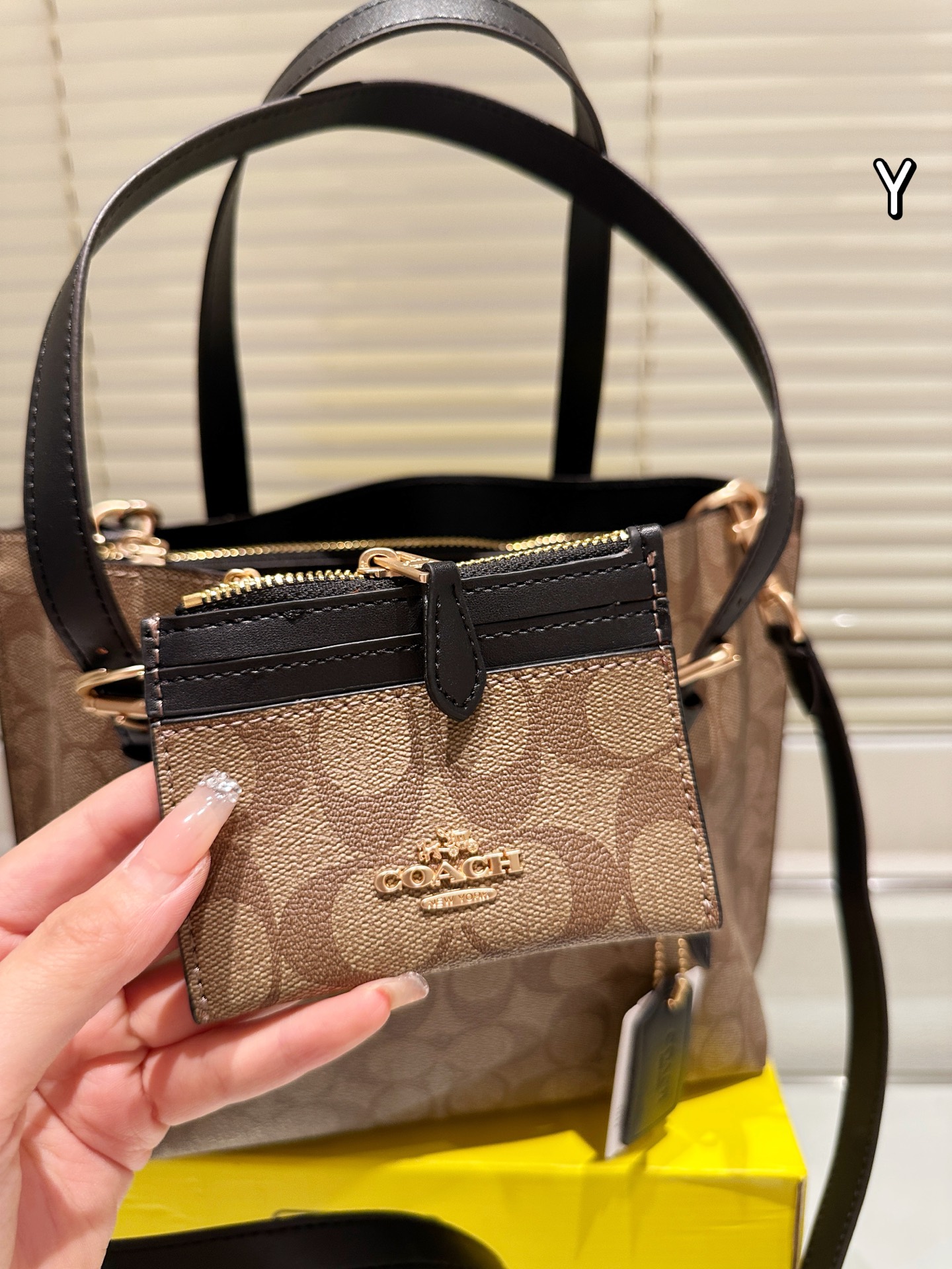 Coach mollie25 tote handbag