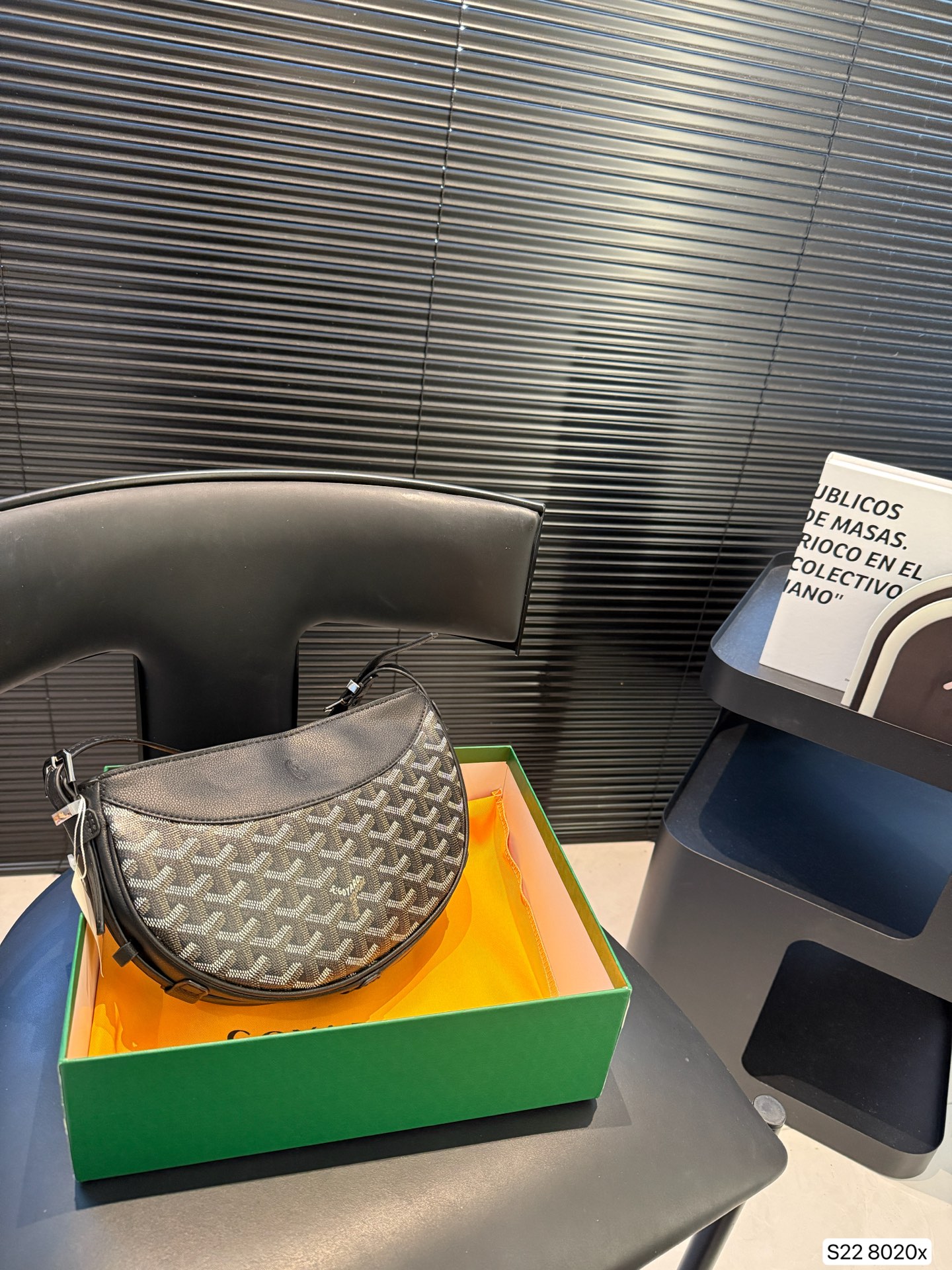 GOYARD semi-circular bag