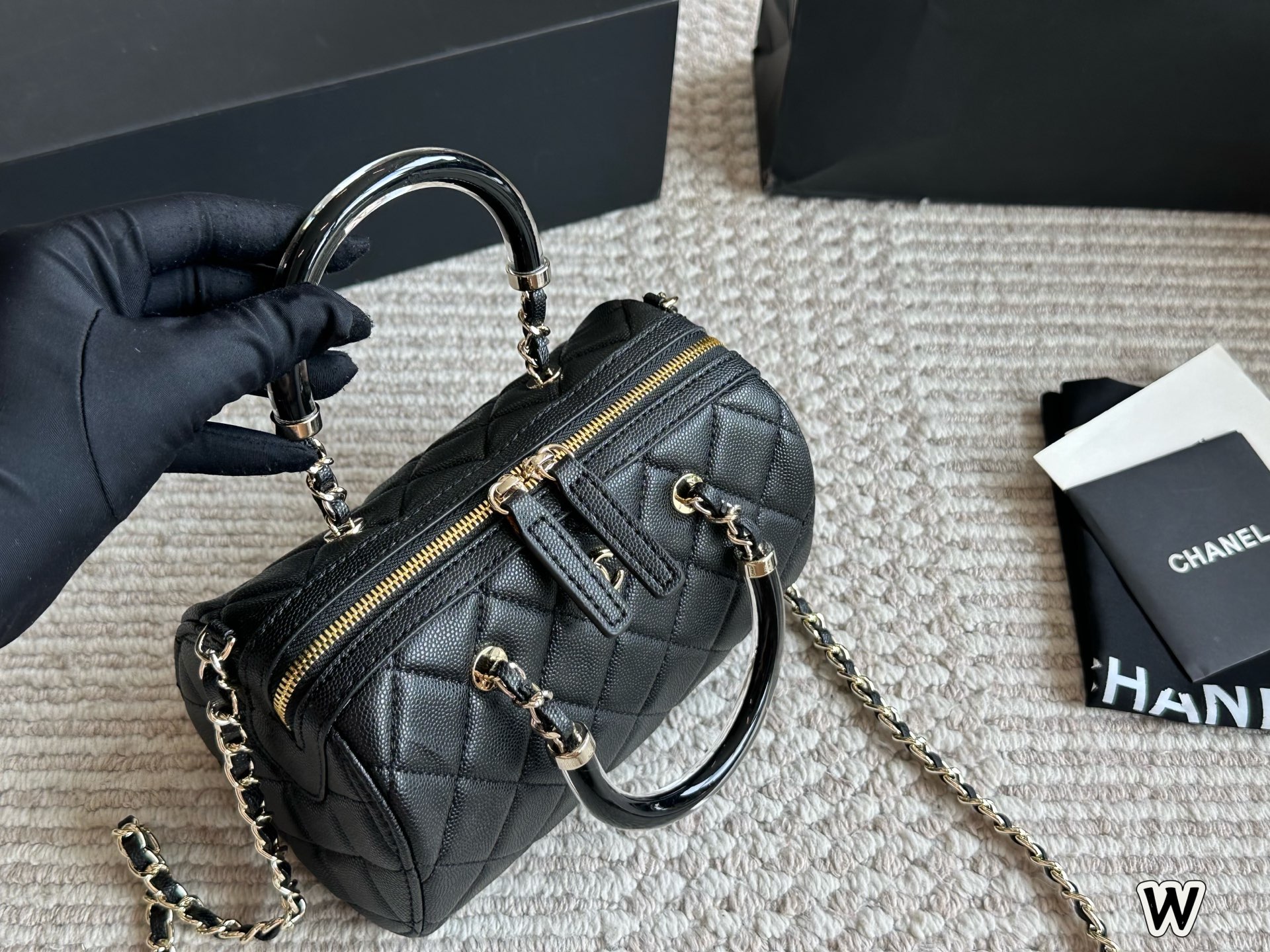 Chanel Boston Bowling Bag