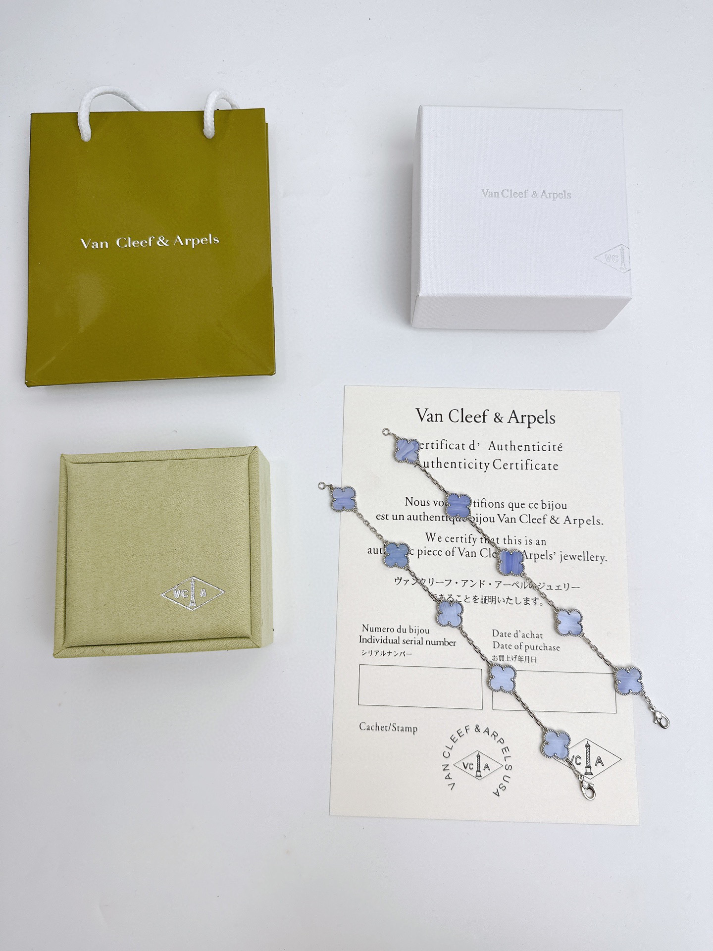 High quality Van Cleef & Arpels Four-leaf clover necklace / bracelet